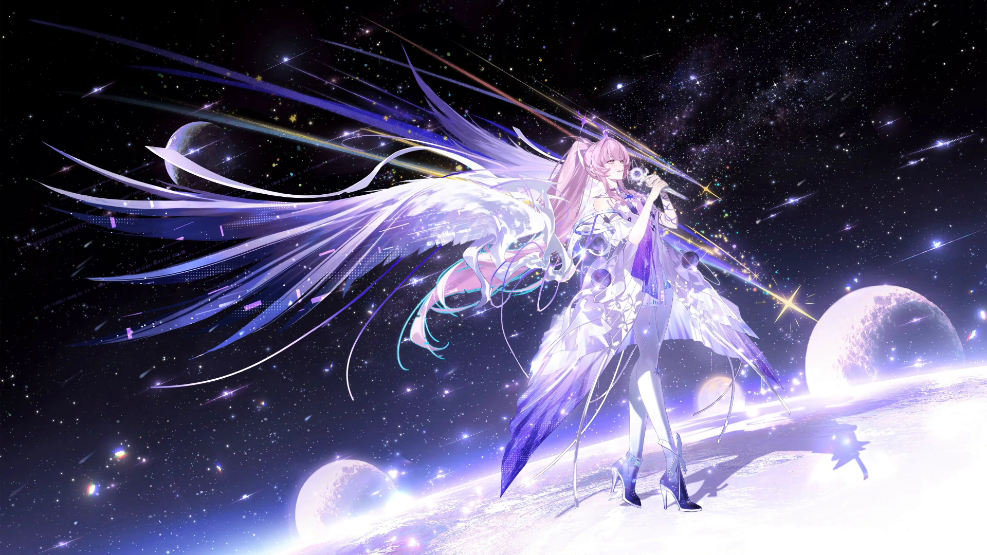 Aemeath with Cosmic Wings - Wuthering Waves