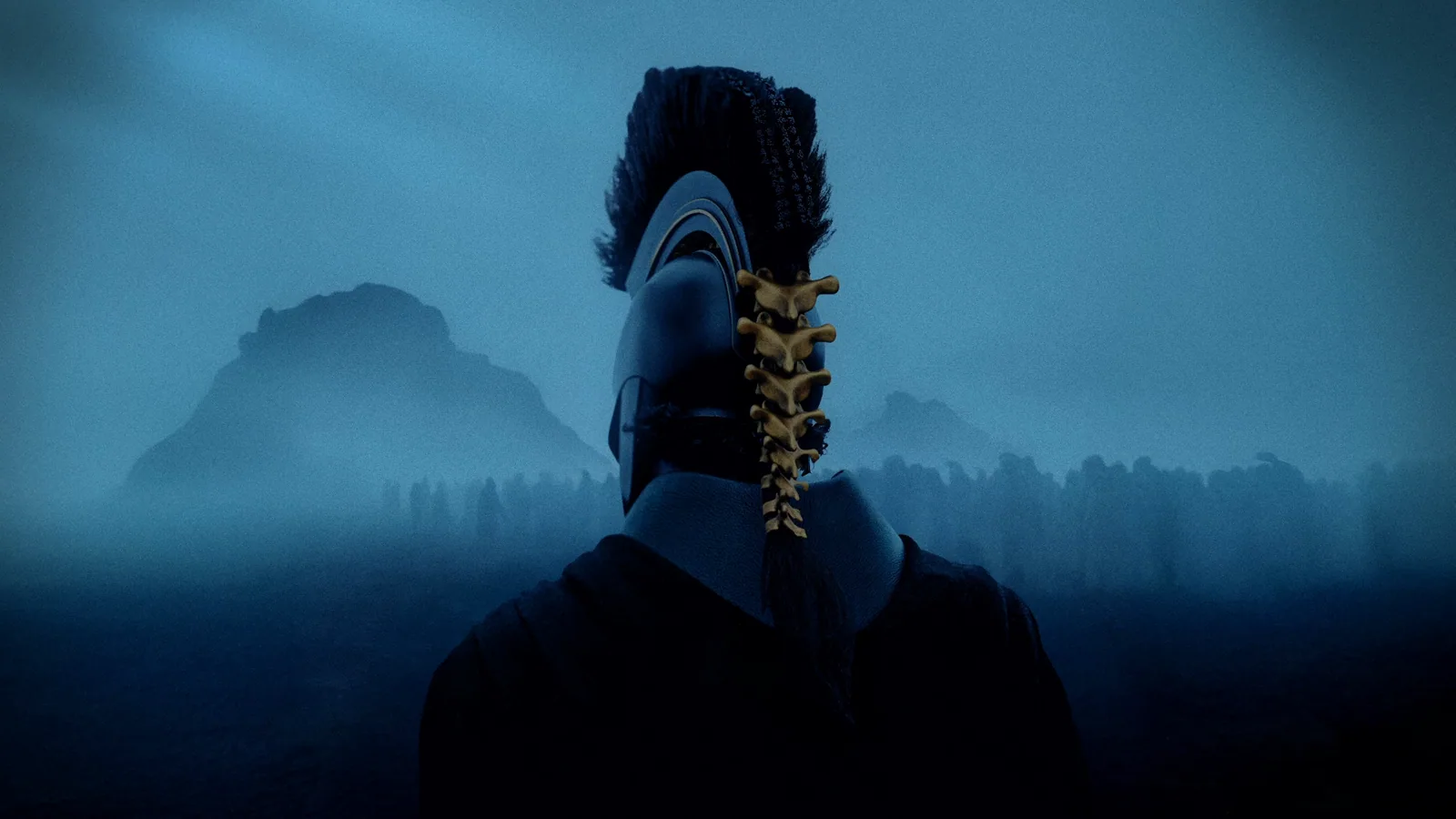 Agamemnon Warrior in Blue Mist