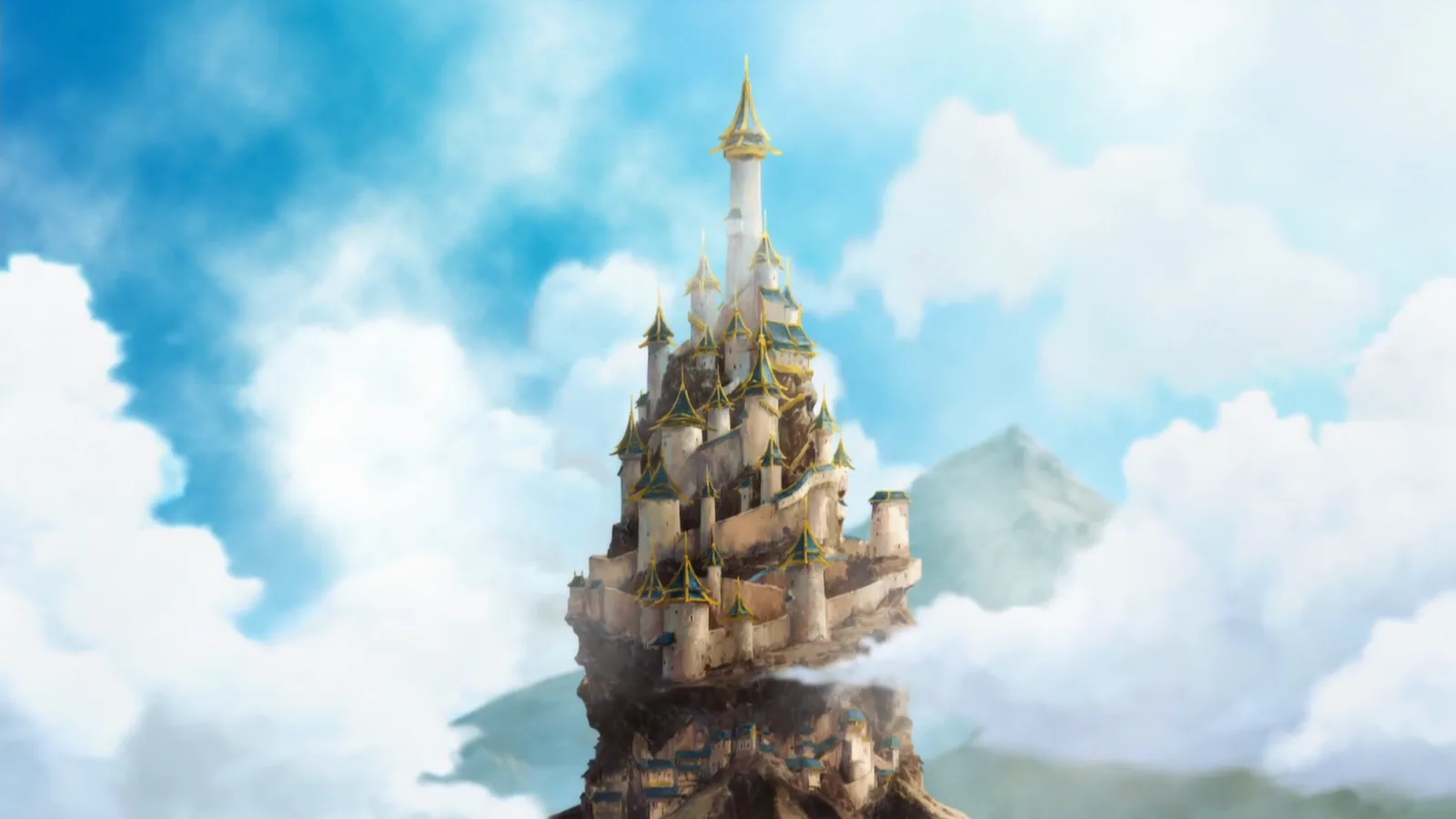 Air Temple Above the Clouds | Avatar