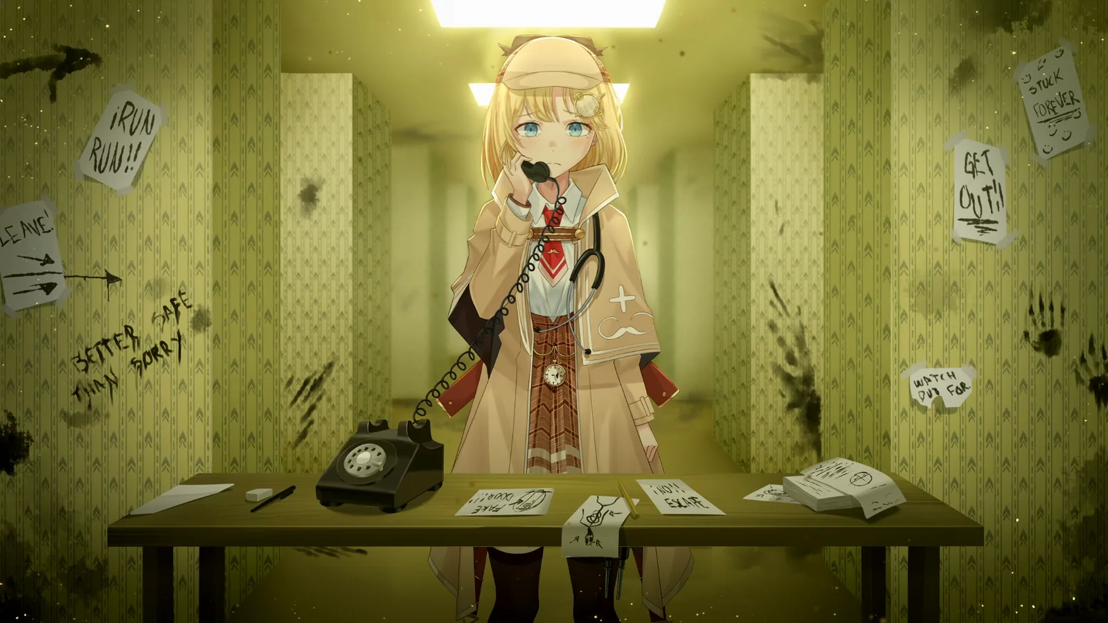 Amelia Watson Trapped in the Backrooms
