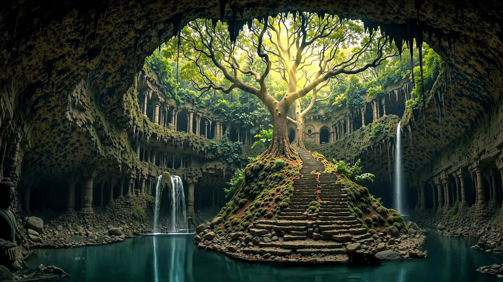 Ancient Temple of Gunga Ultrawide