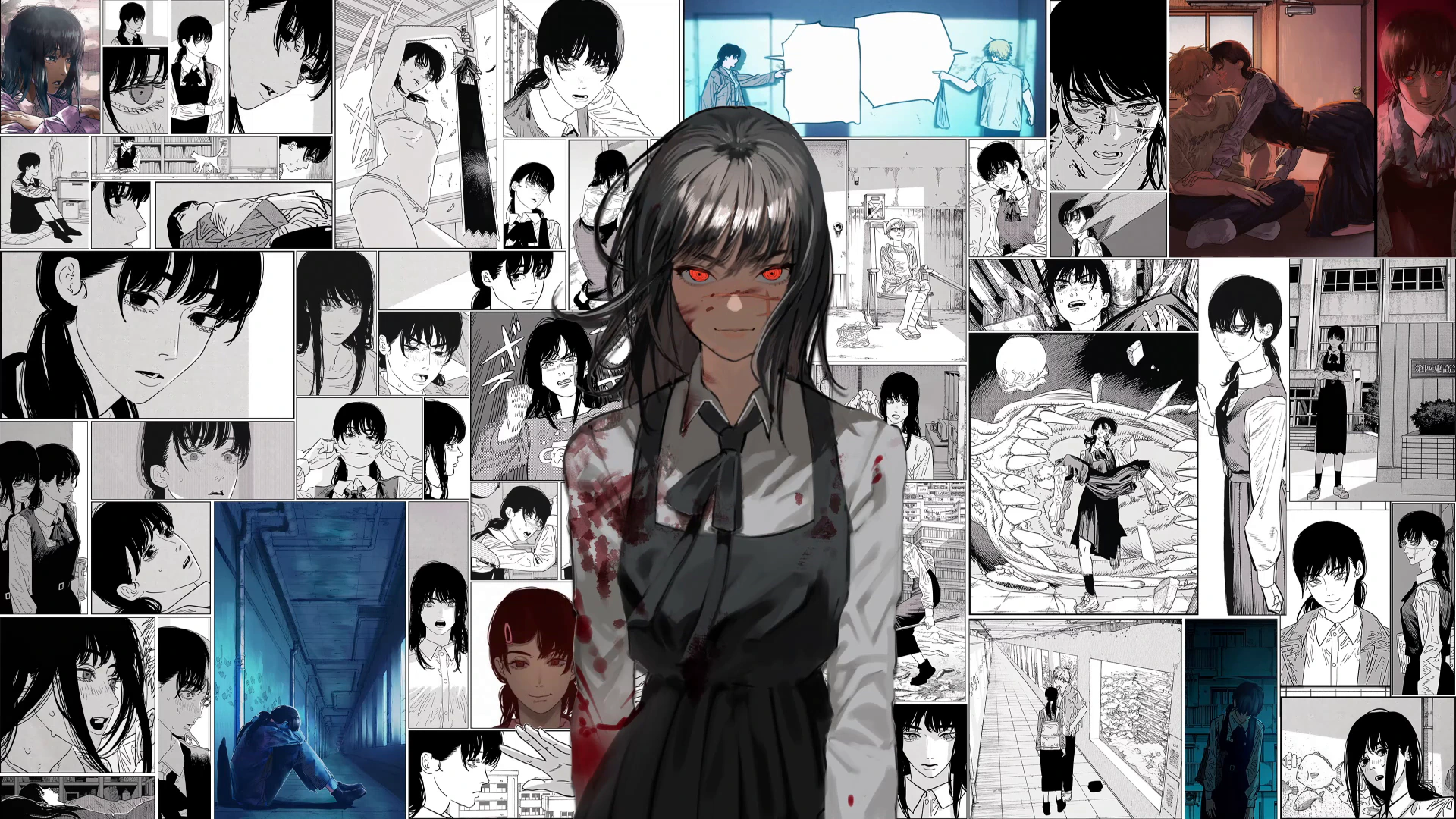 Asa Mitaka和Yoru - Chainsaw Man