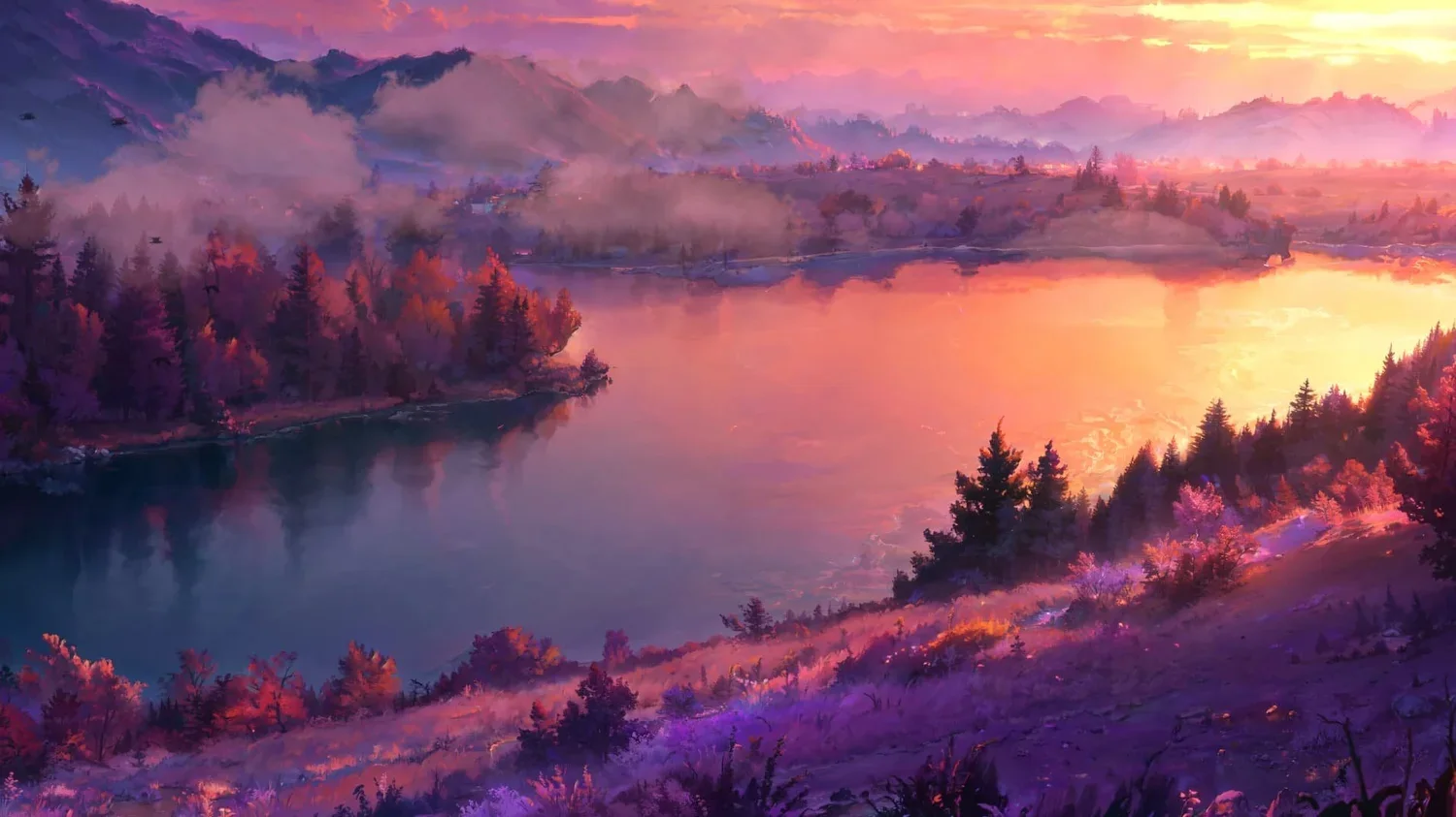 Autumn Lakeside
