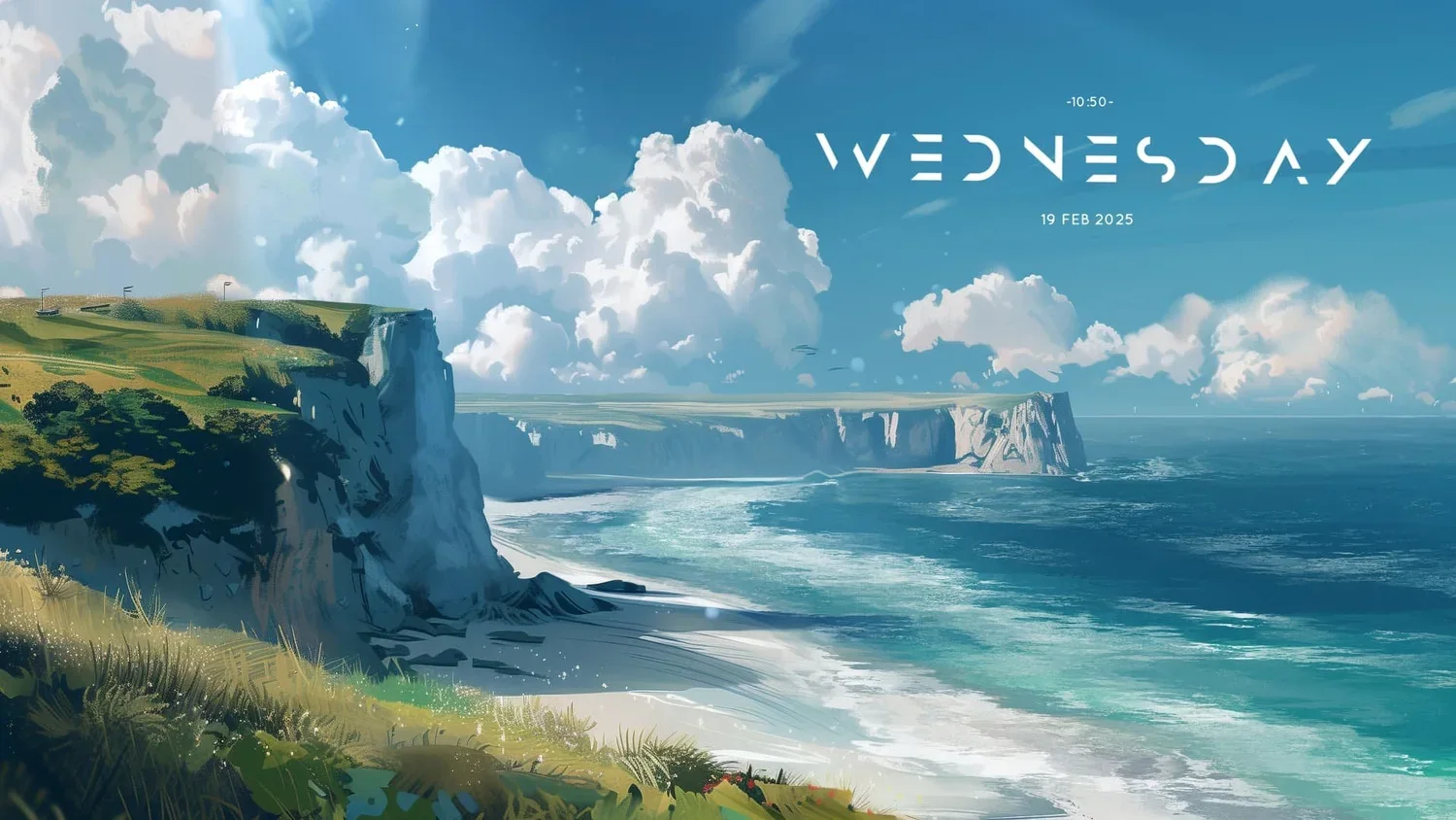 Azure Cliffs above the Sea