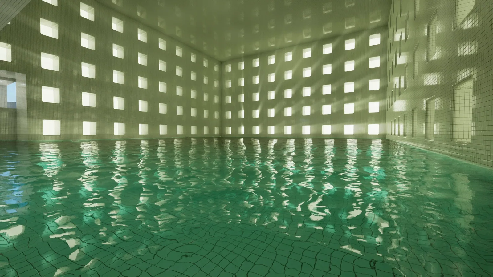 Backrooms Level 37 Endless Poolroom