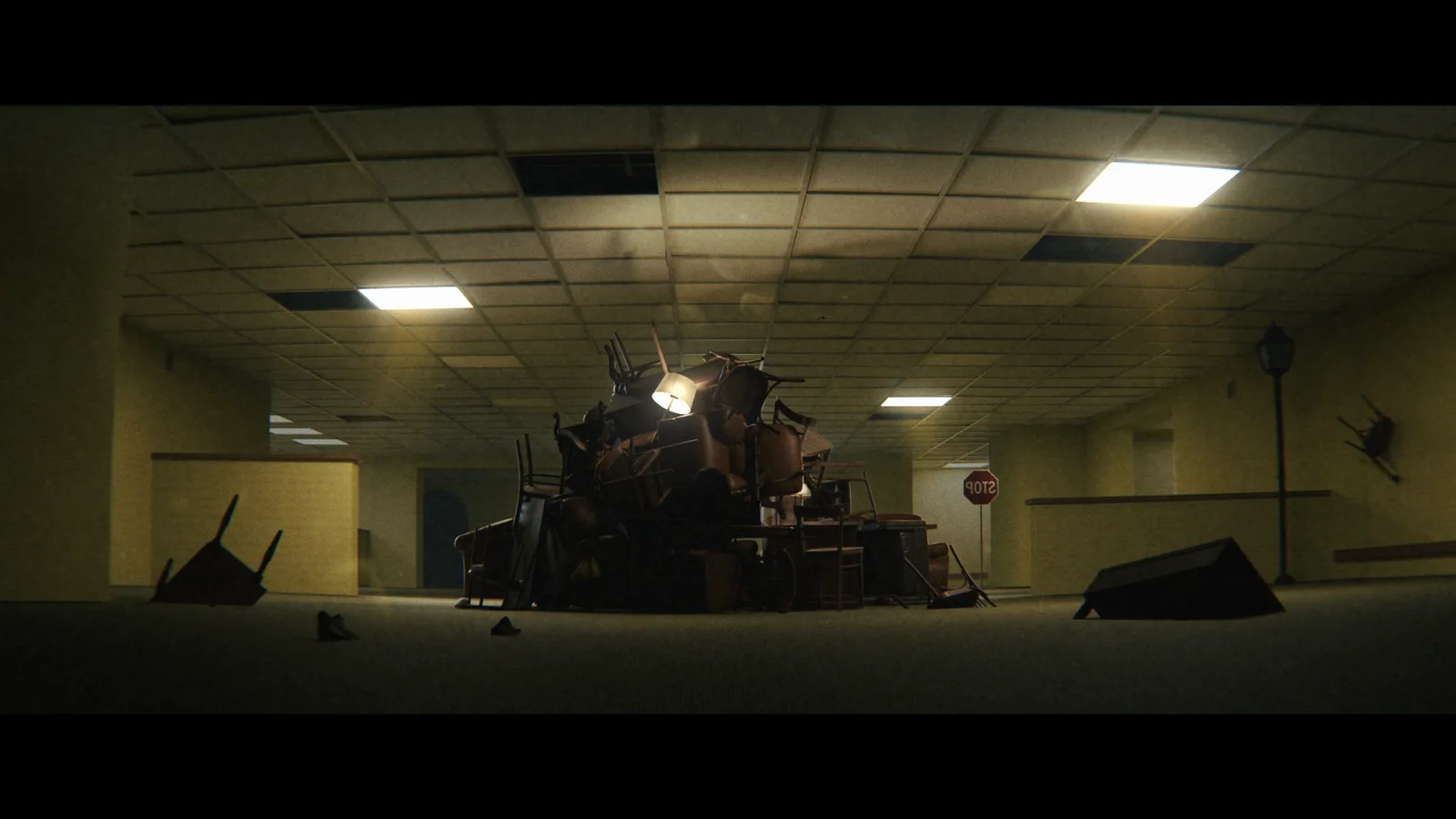 Backrooms Movie Iconic Room