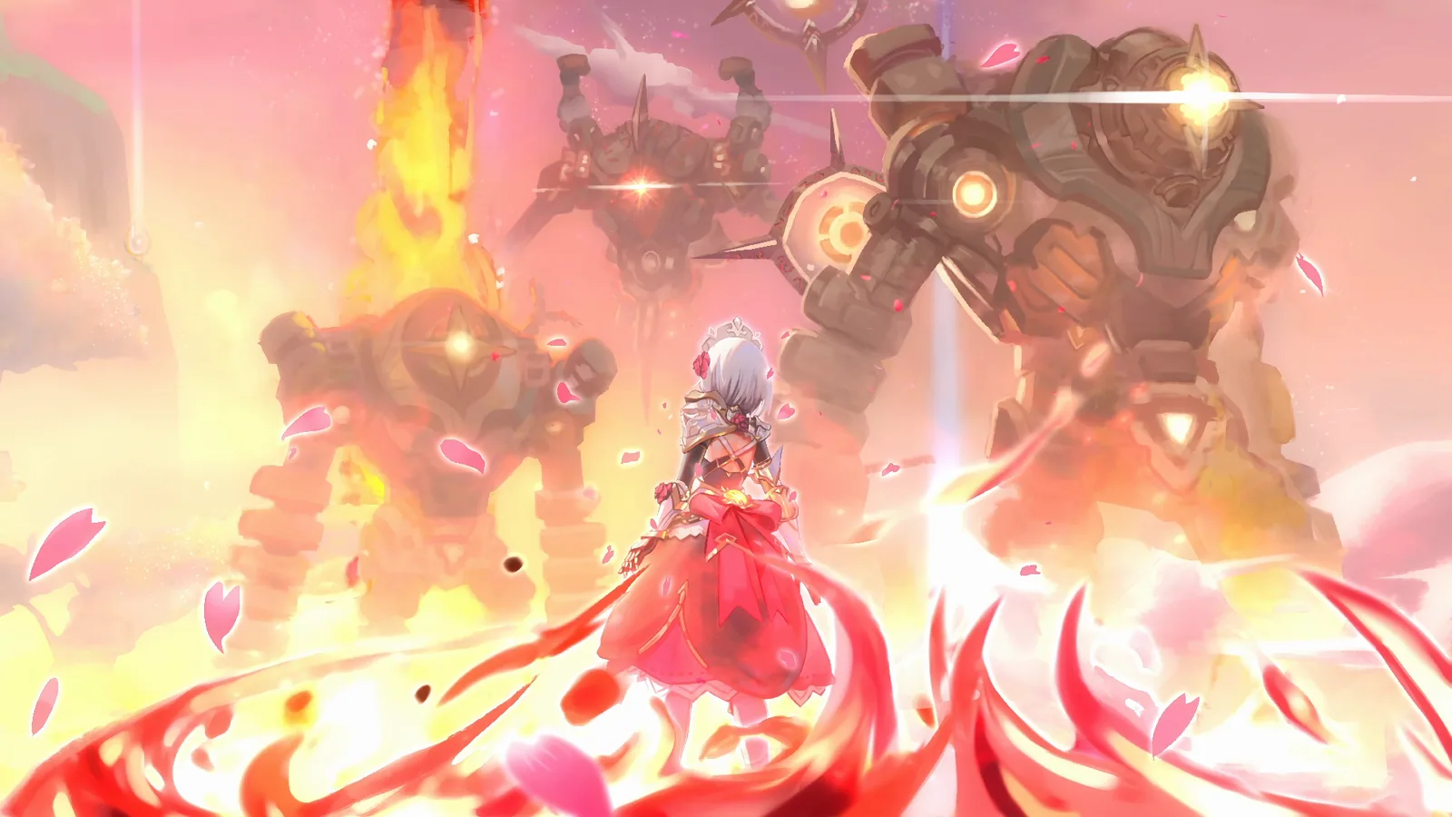 Battle Under Red Firelight - Genshin Impact