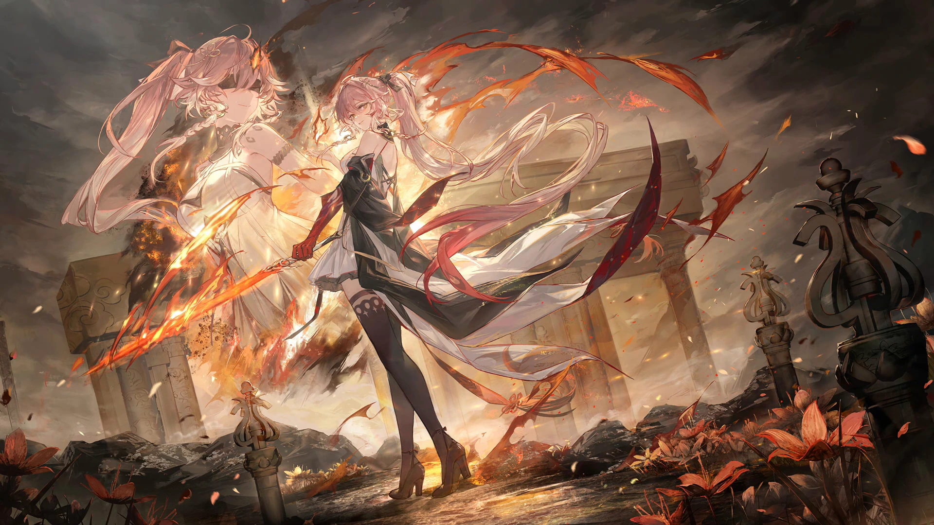 Changli on a Fiery Battlefield - Wuthering Waves