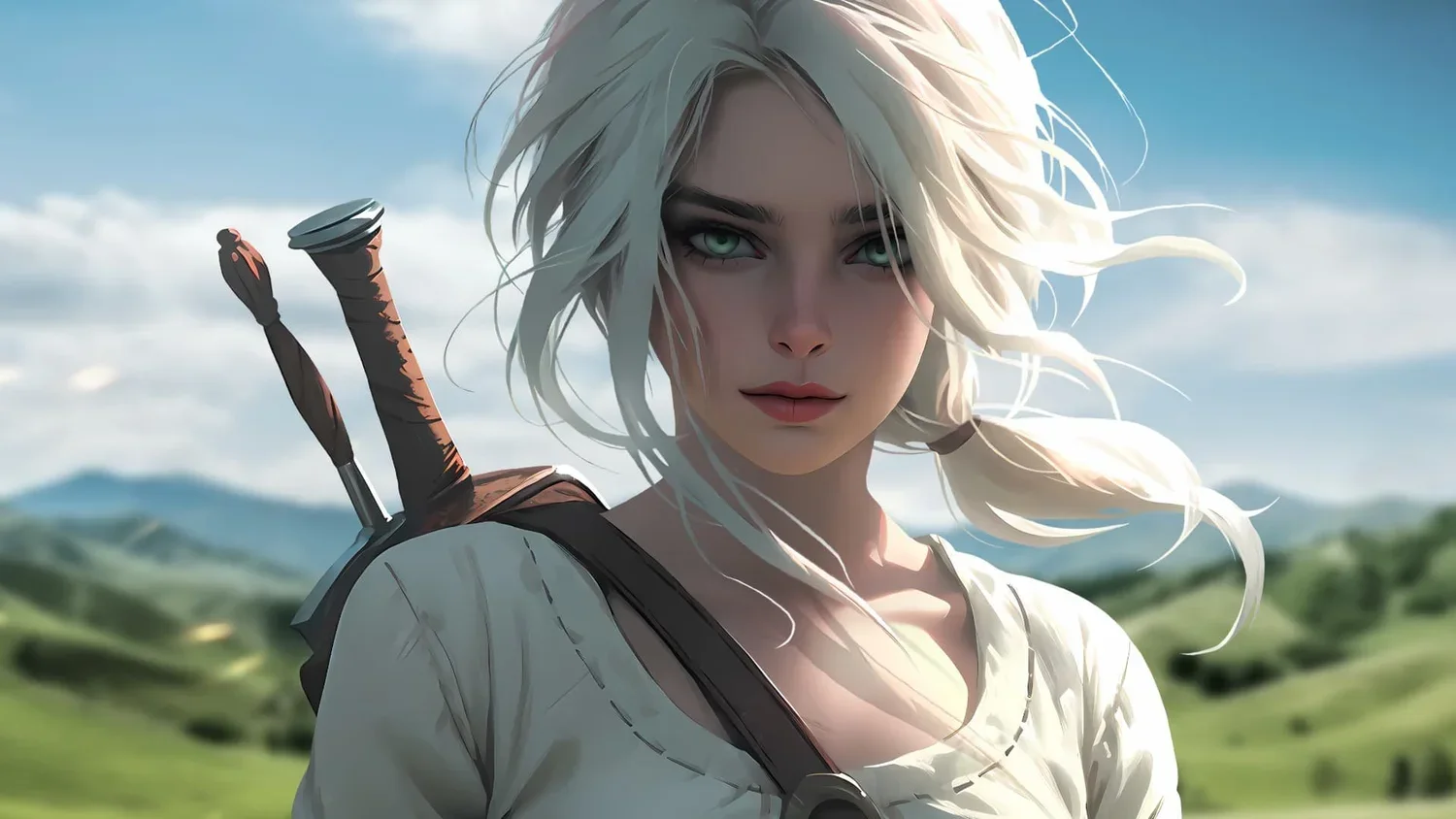 Ciri The Lion Cub wallpaper preview