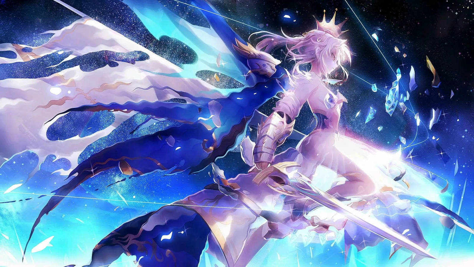 Cosmic Crystal Warrior