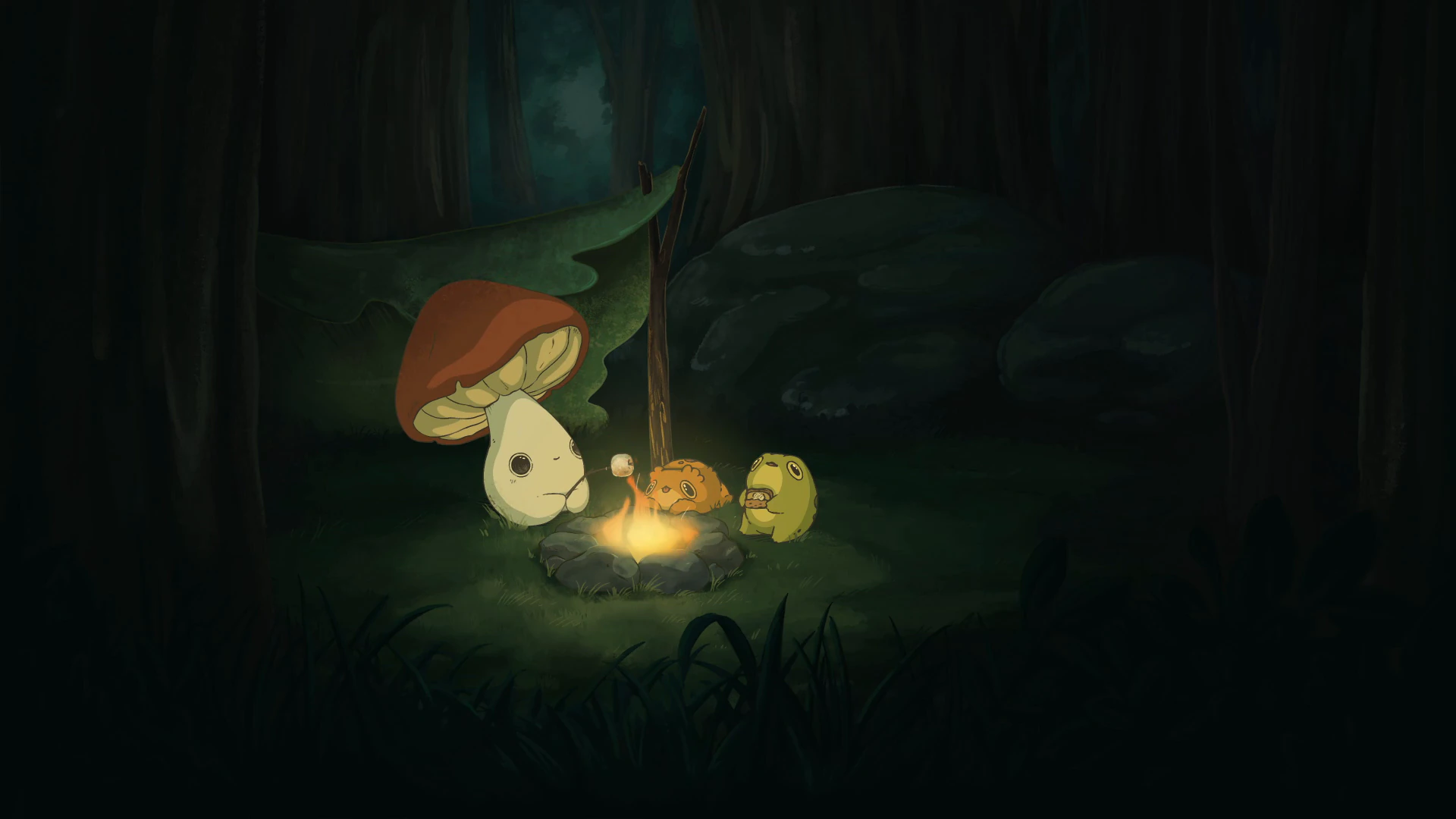 Cozy Campfire by Abi Toads