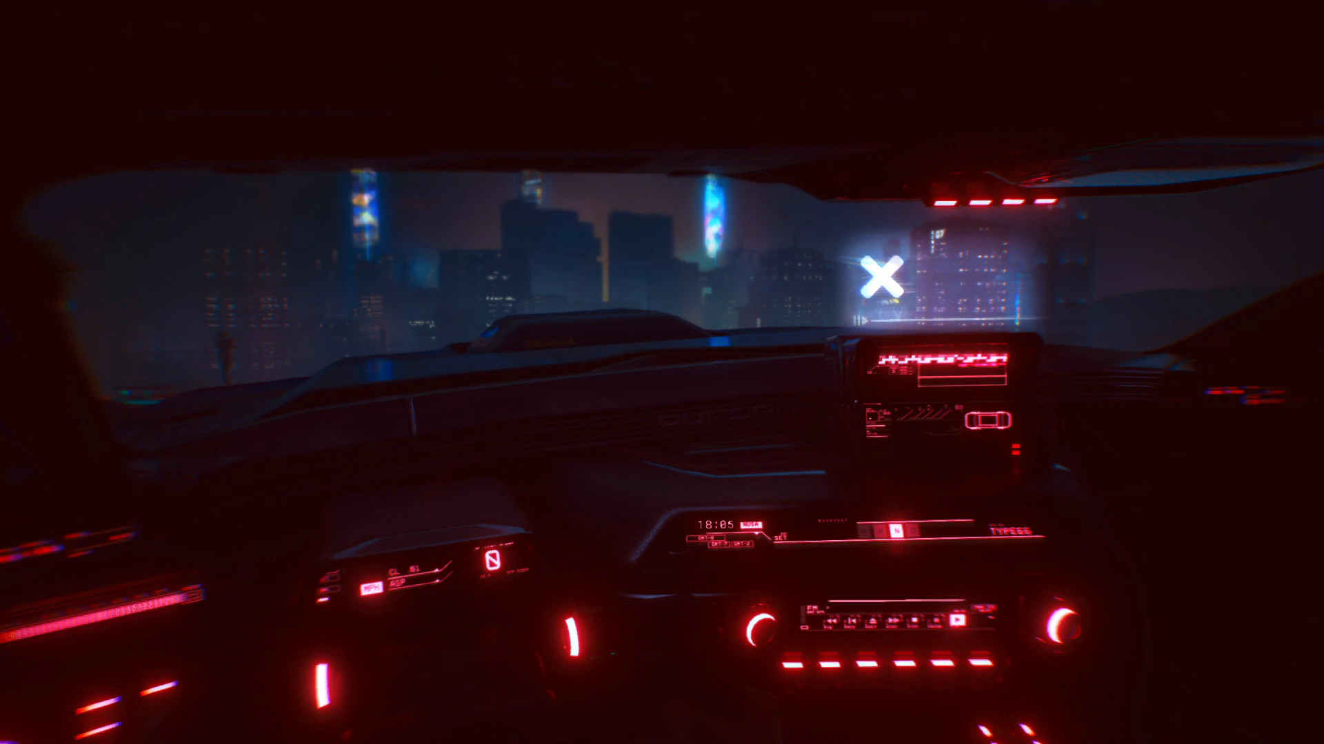 Cyberpunk 2077 Car Radio Night Drive
