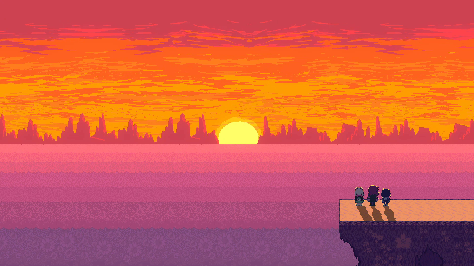 Deltarune Sunset of the Seven Suns
