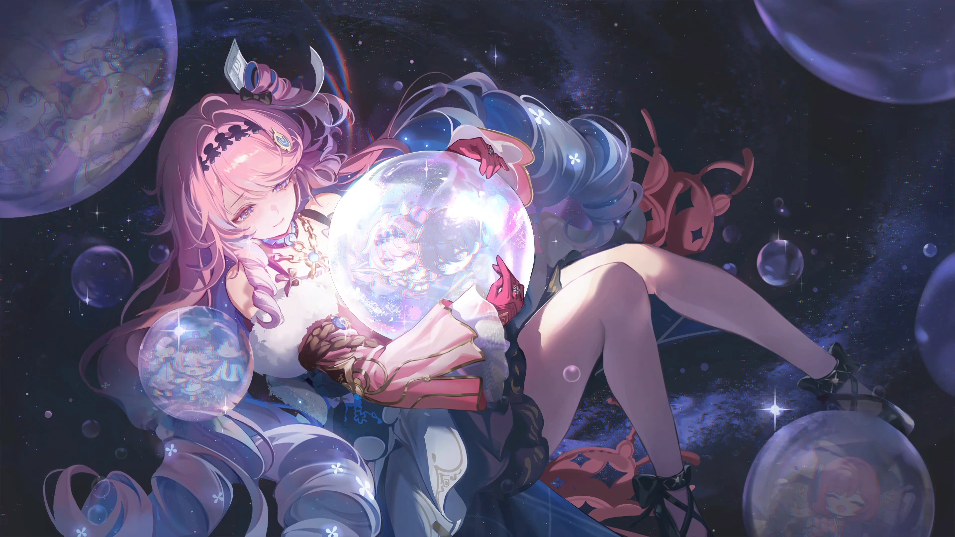 Denia Holding a Crystal Sphere in a Dream - Wuthering Waves
