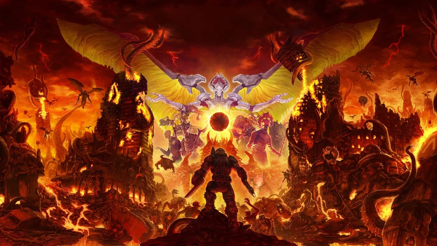Doom Eternal Inferno Showdown wallpaper preview