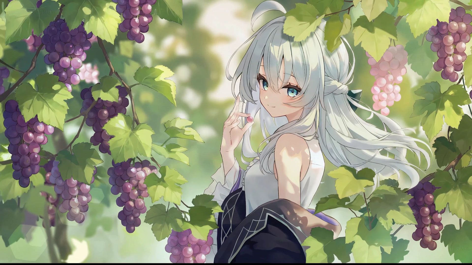 Elaina in a Spring Orchard - Wandering Witch