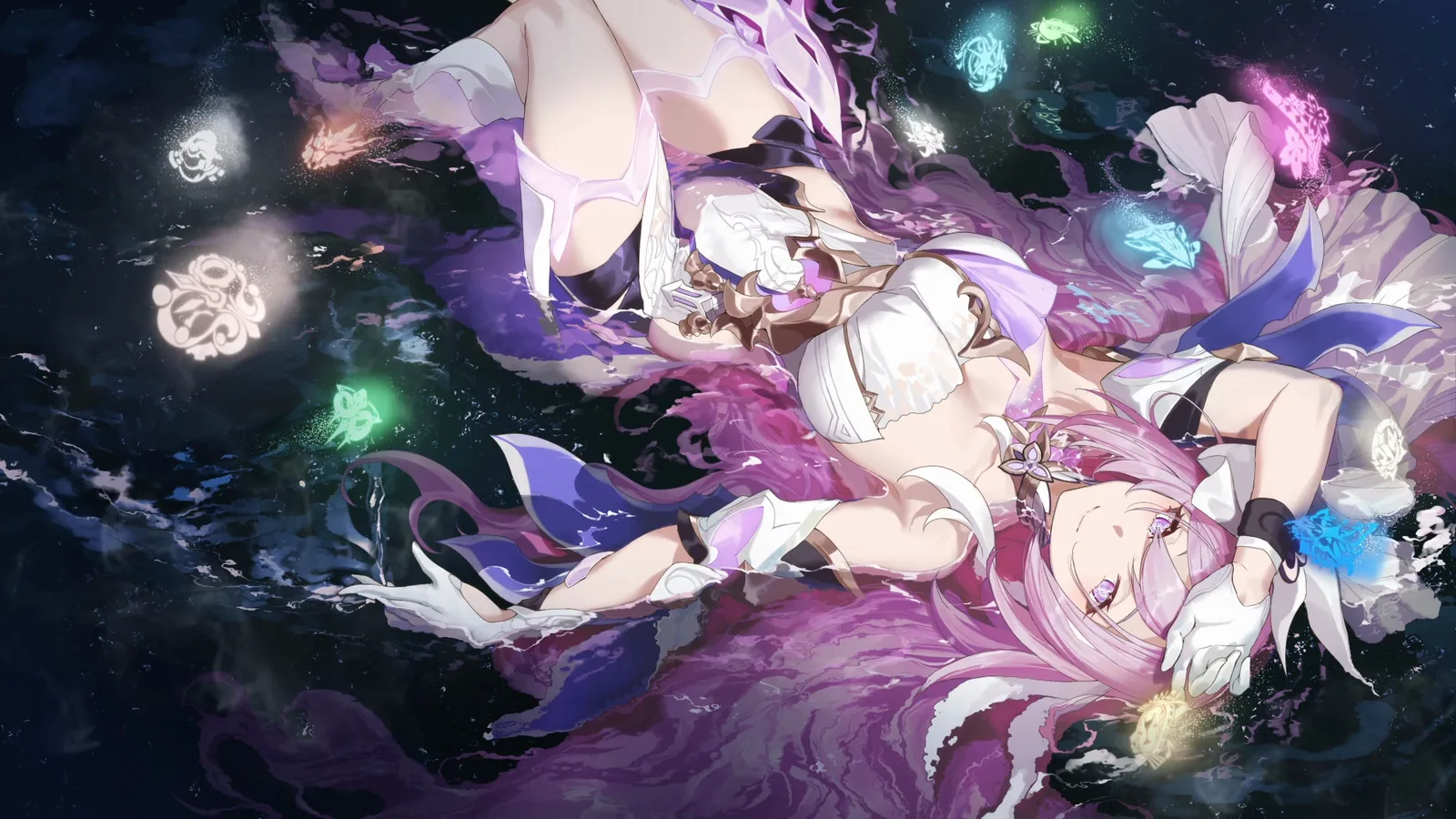 Elysia Among Cosmic Flowers - Honkai Impact 3rd