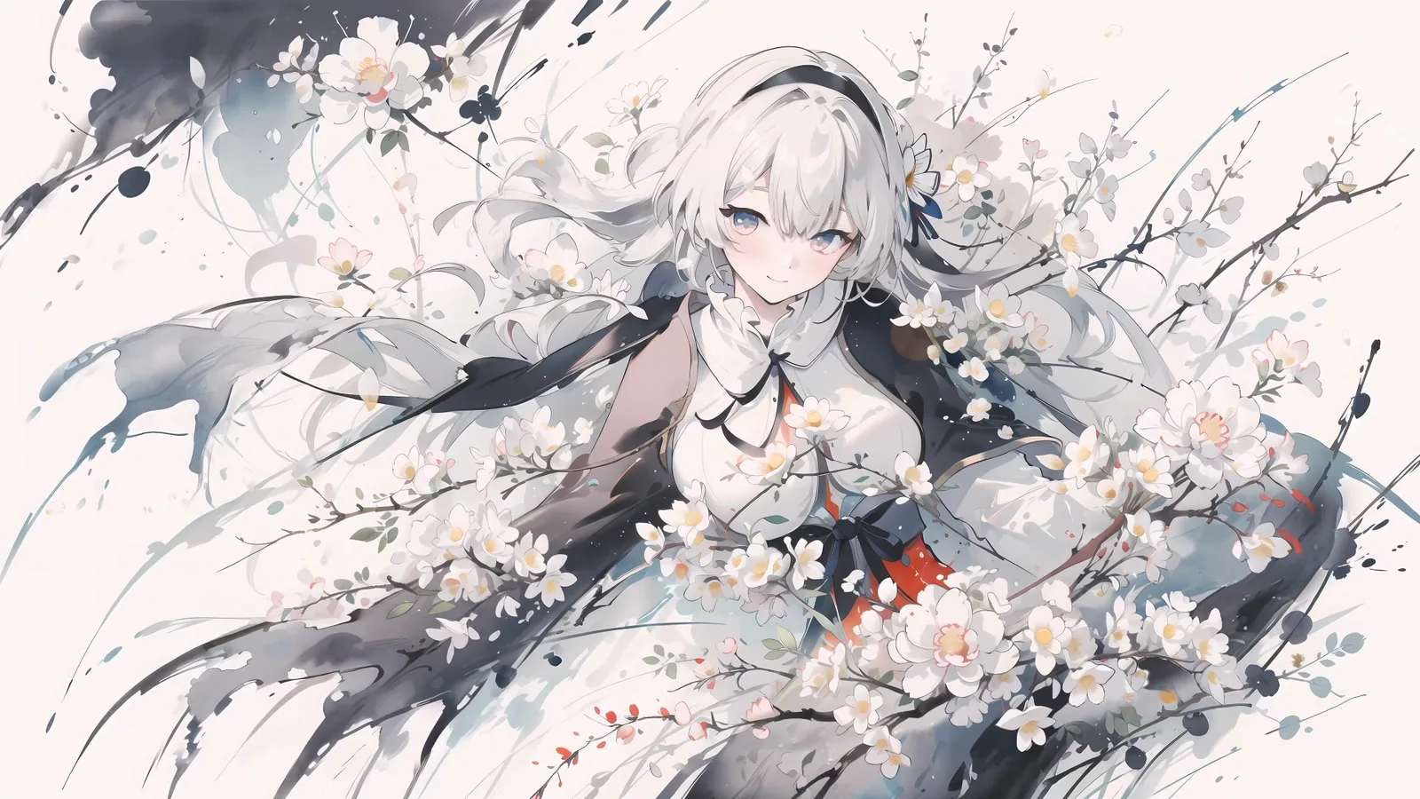 Firefly Among White Blossoms - Honkai: Star Rail