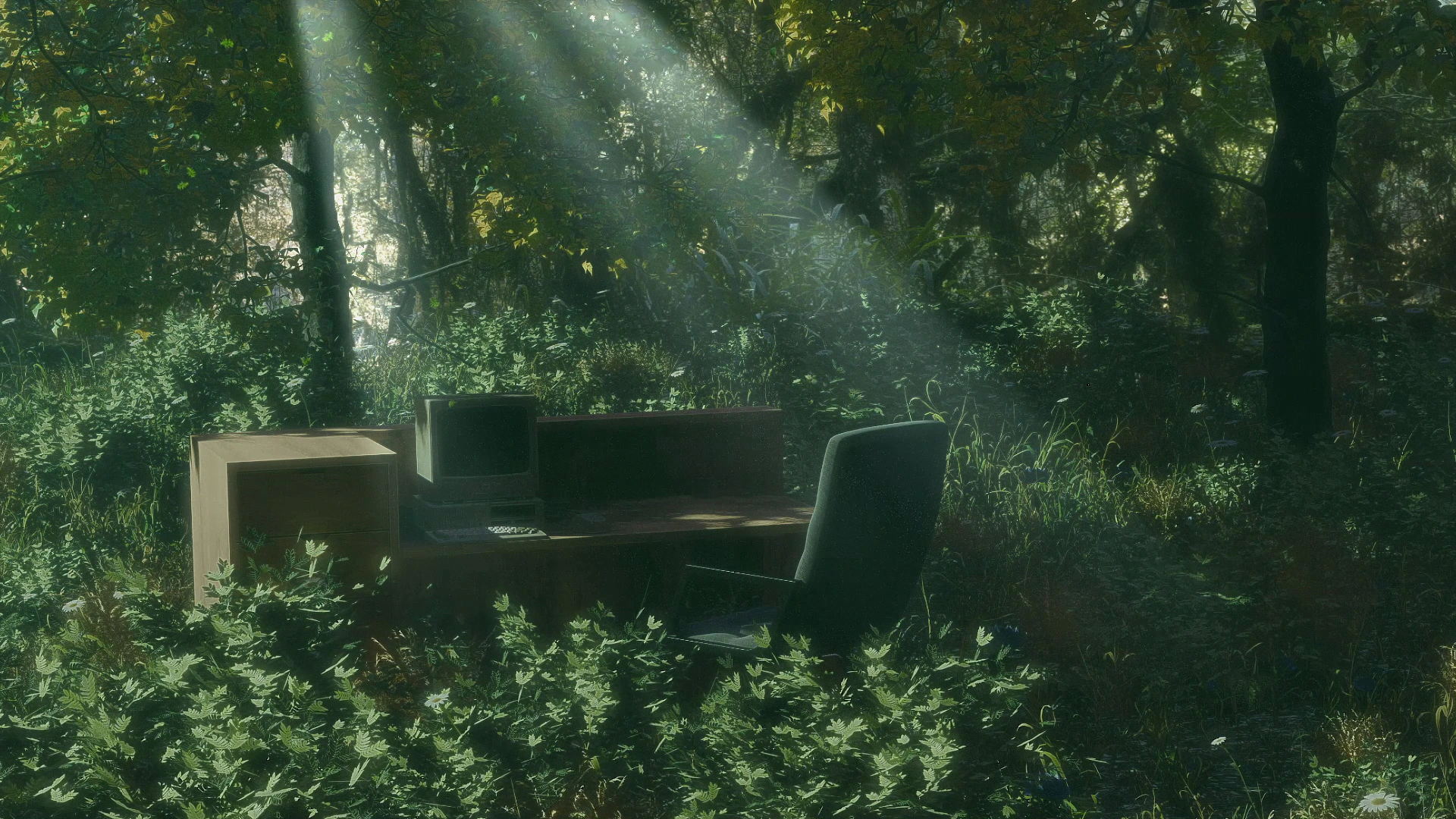 Forest Desk - Touch Grass
