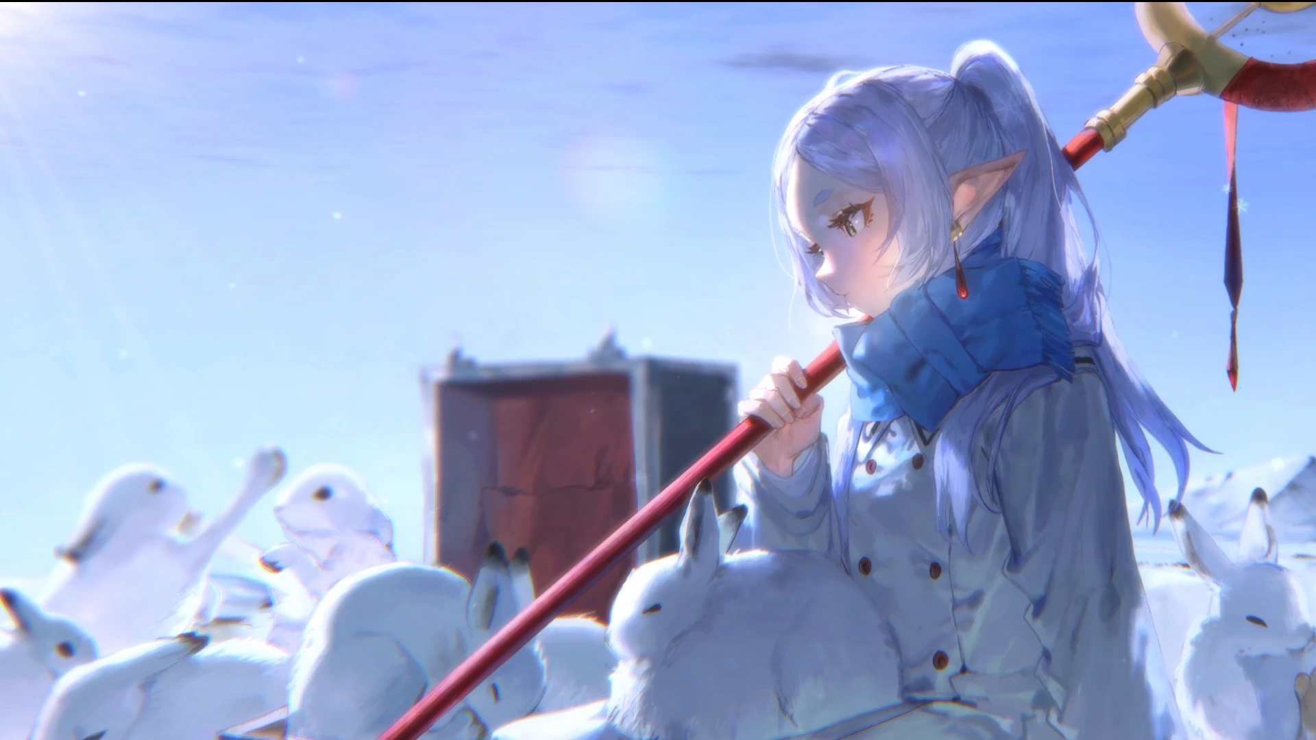 Frieren Snowbound Serenity