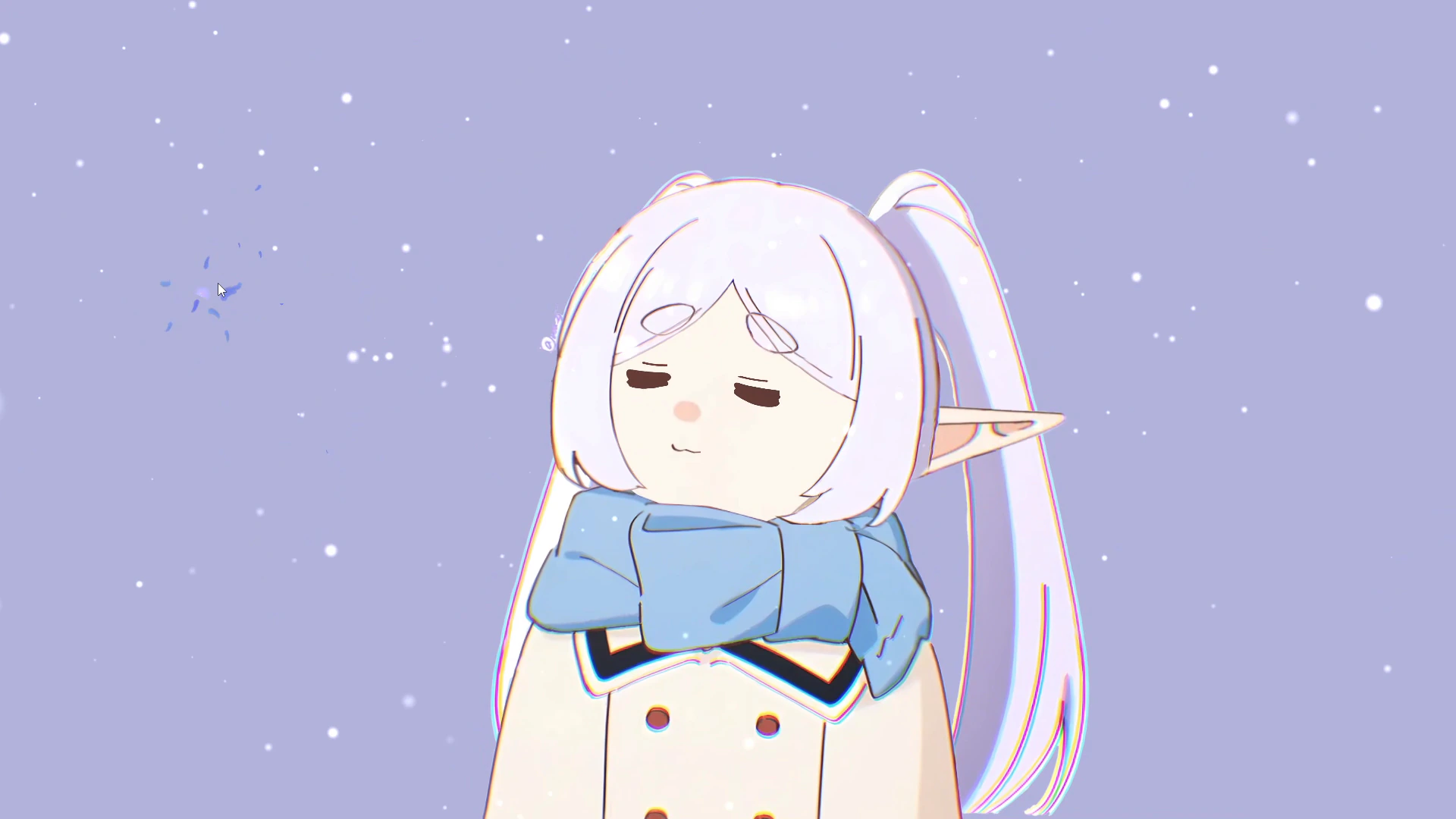 Frieren in Falling Snow