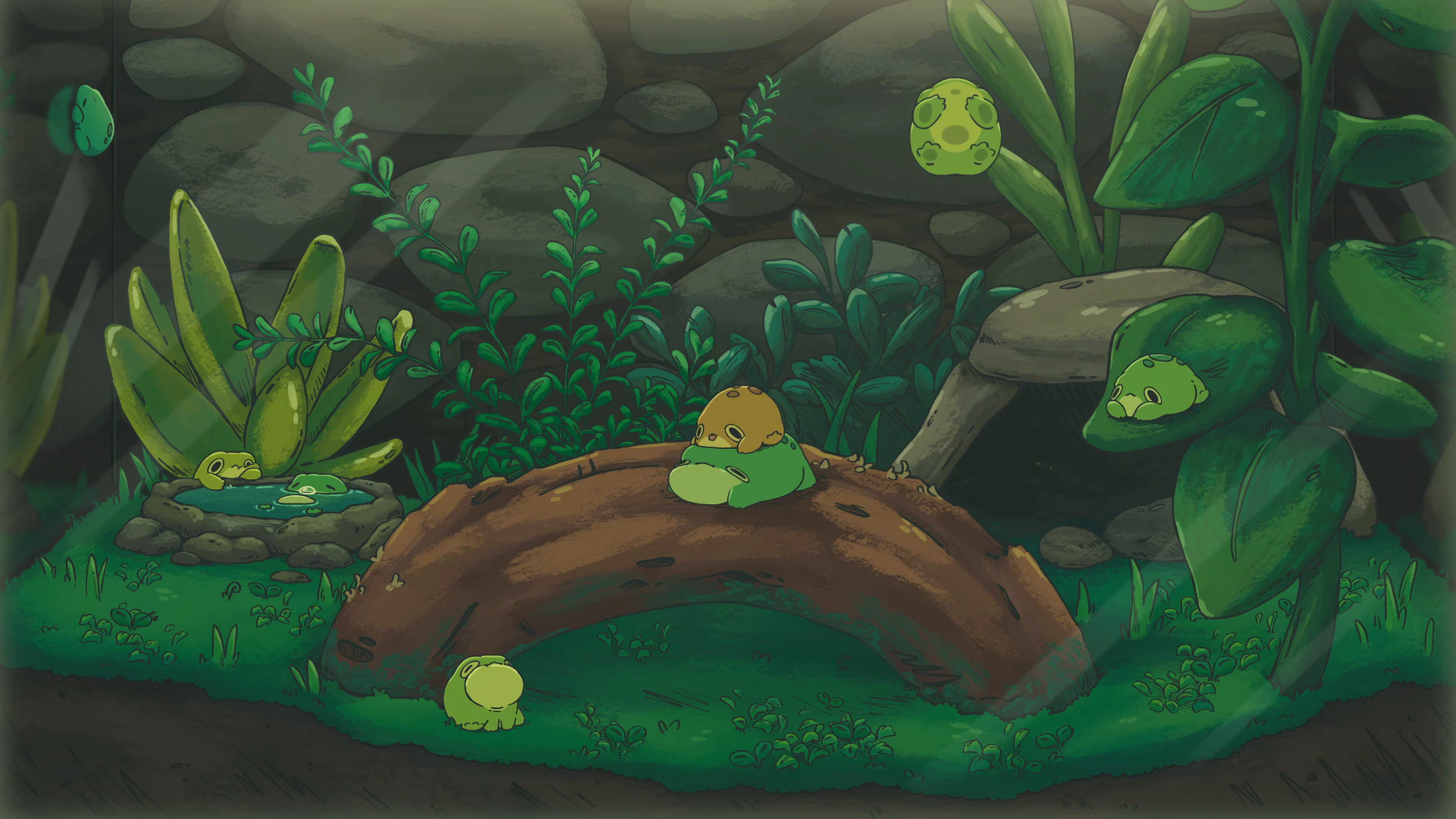 Frog Terrarium by Abi Toads