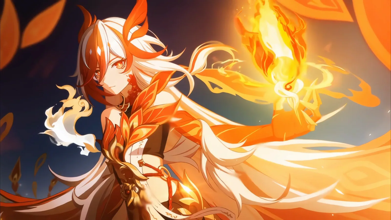 Fu Hua in a Fiery Transformation - Honkai Impact 3rd