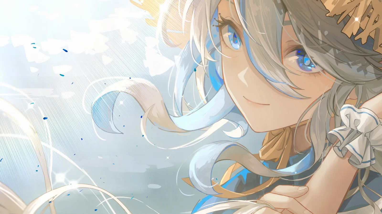 Furina Looking Back in Sunlight - Genshin Impact