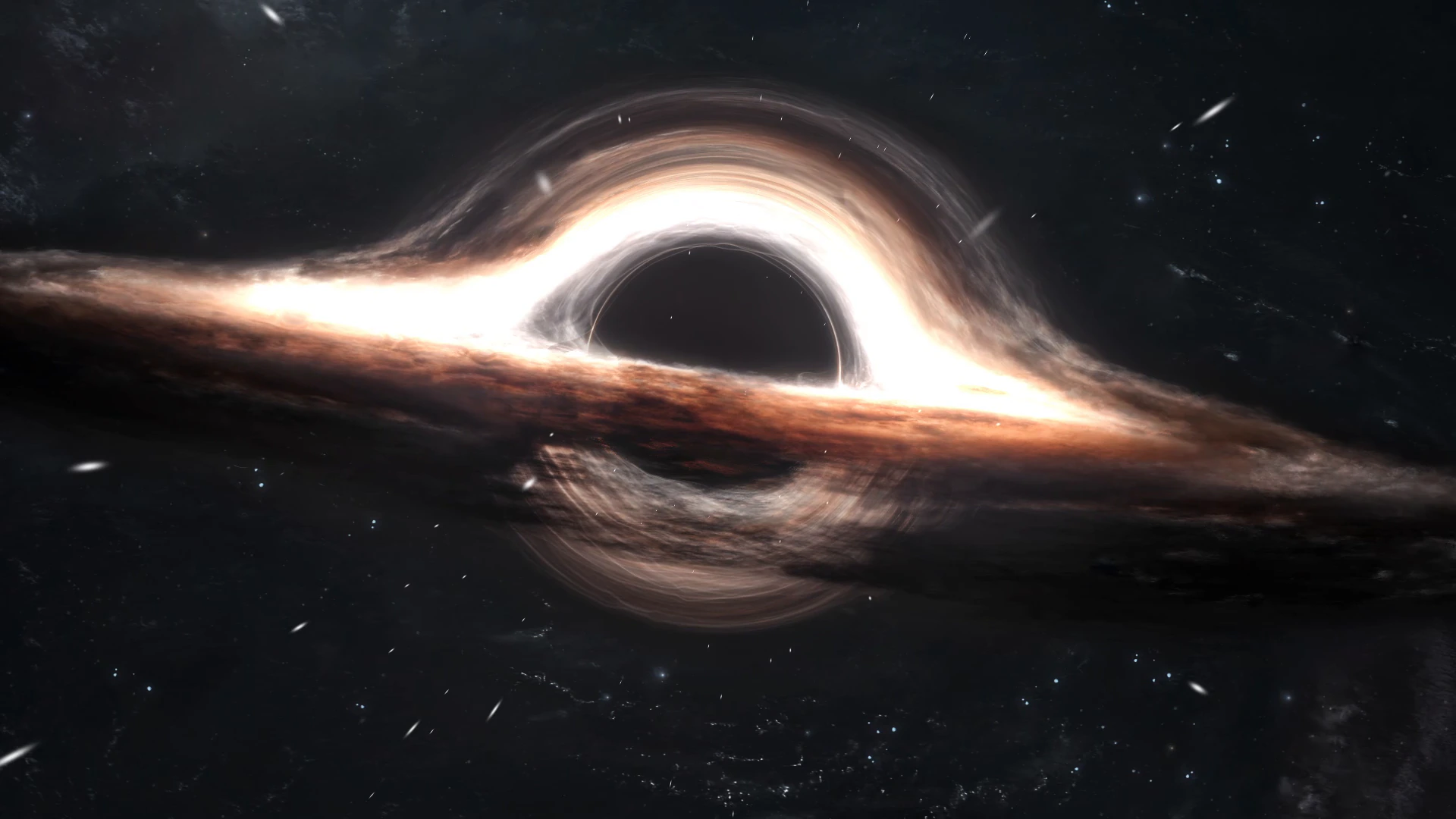 Gargantua Black Hole - Interstellar