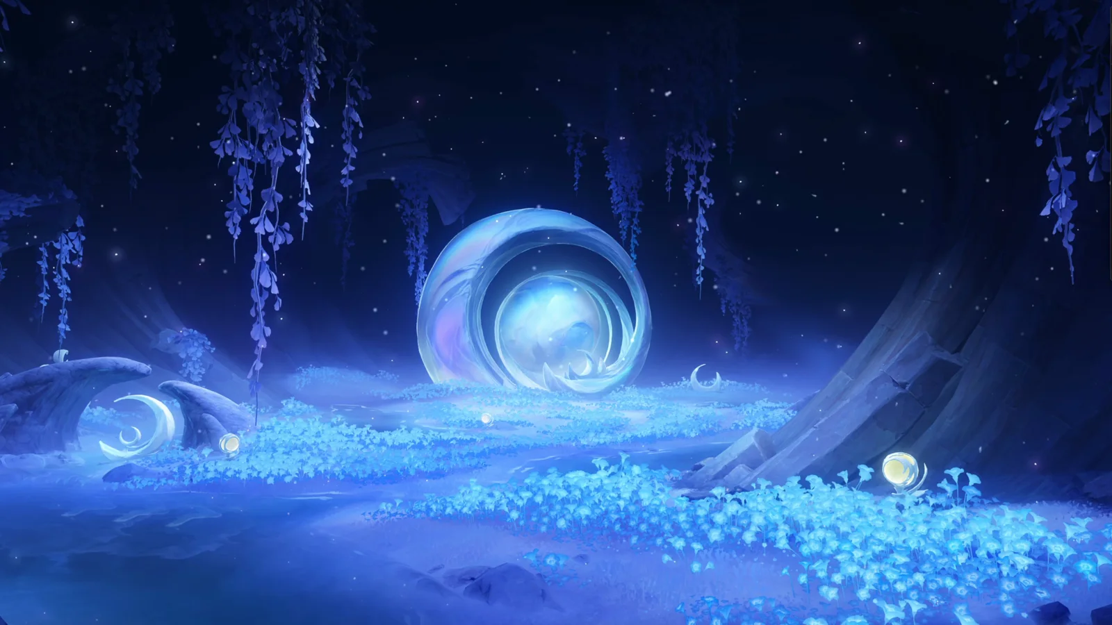 Genshin Impact Silvermoon Hall wallpaper preview