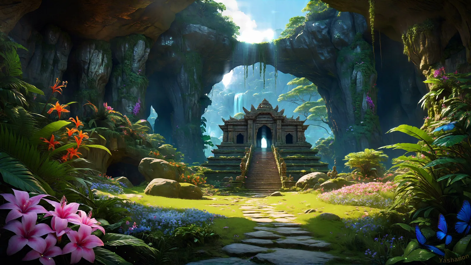 Green Temple Jungle Ruins