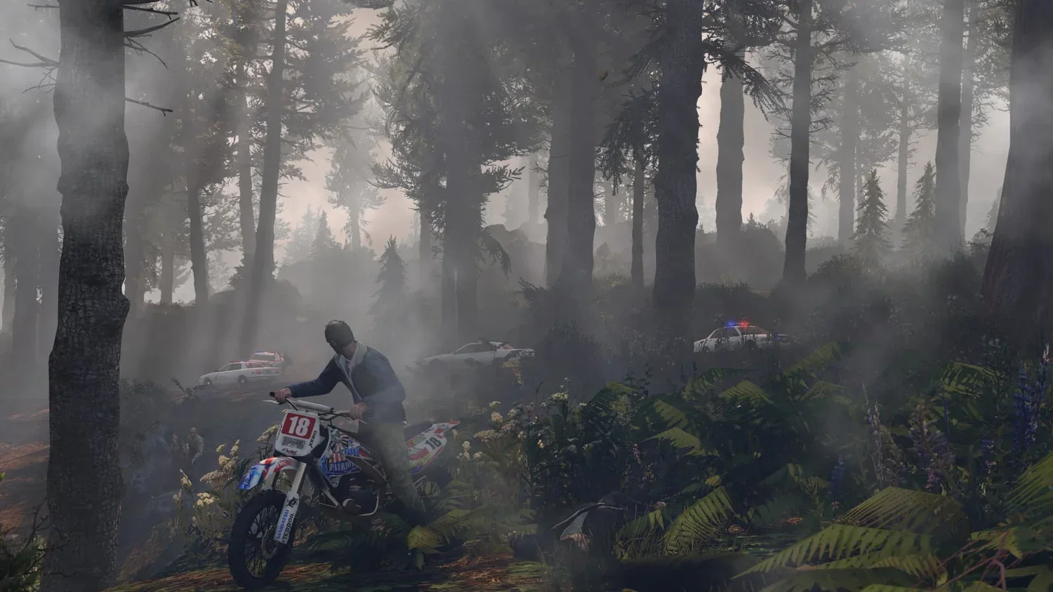 GTA V Forest Escape wallpaper preview
