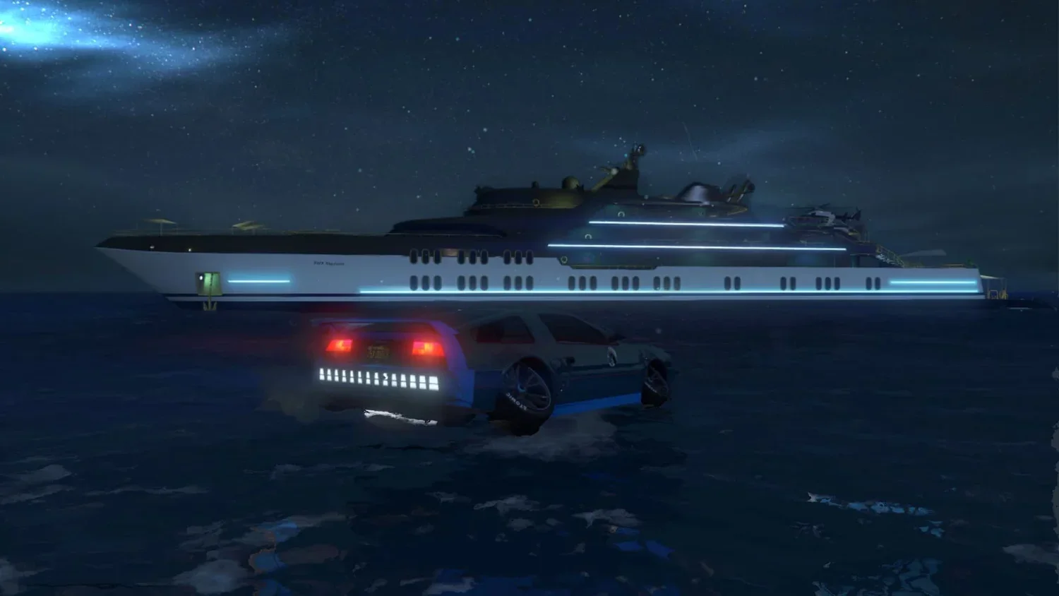 GTA V Midnight Yacht Adventure