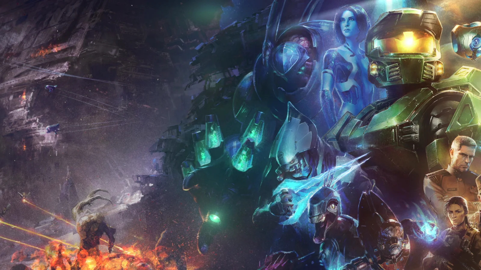 Halo Campaign Evolved wallpaper preview