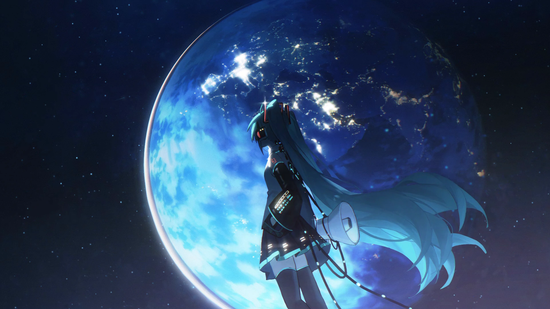 Hatsune Miku Before the Blue Moon