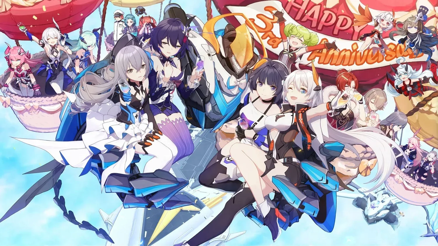 الذكرى الثالثة للعبة Honkai Impact 3rd
