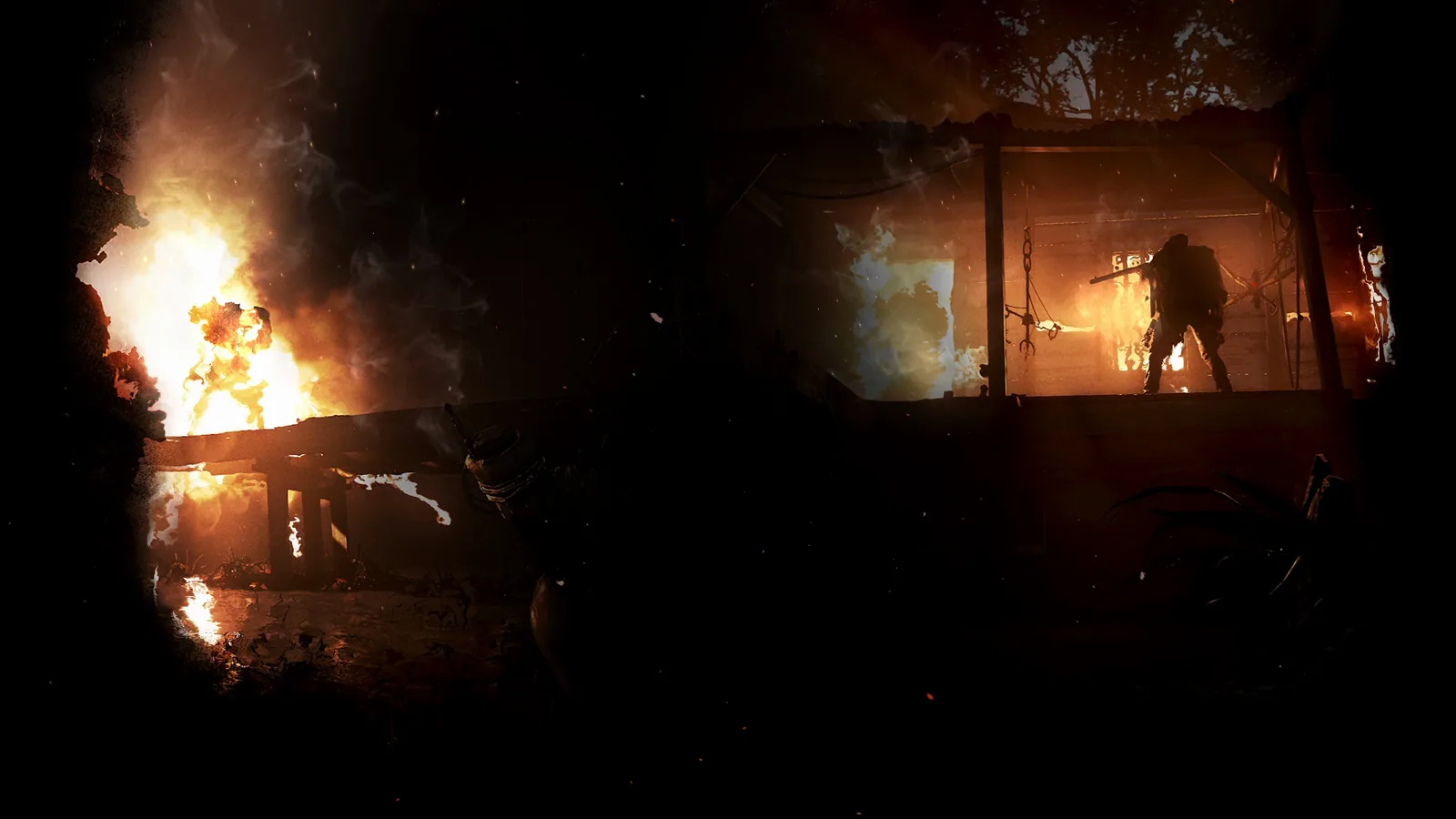 Hunt: Showdown Burning Barn