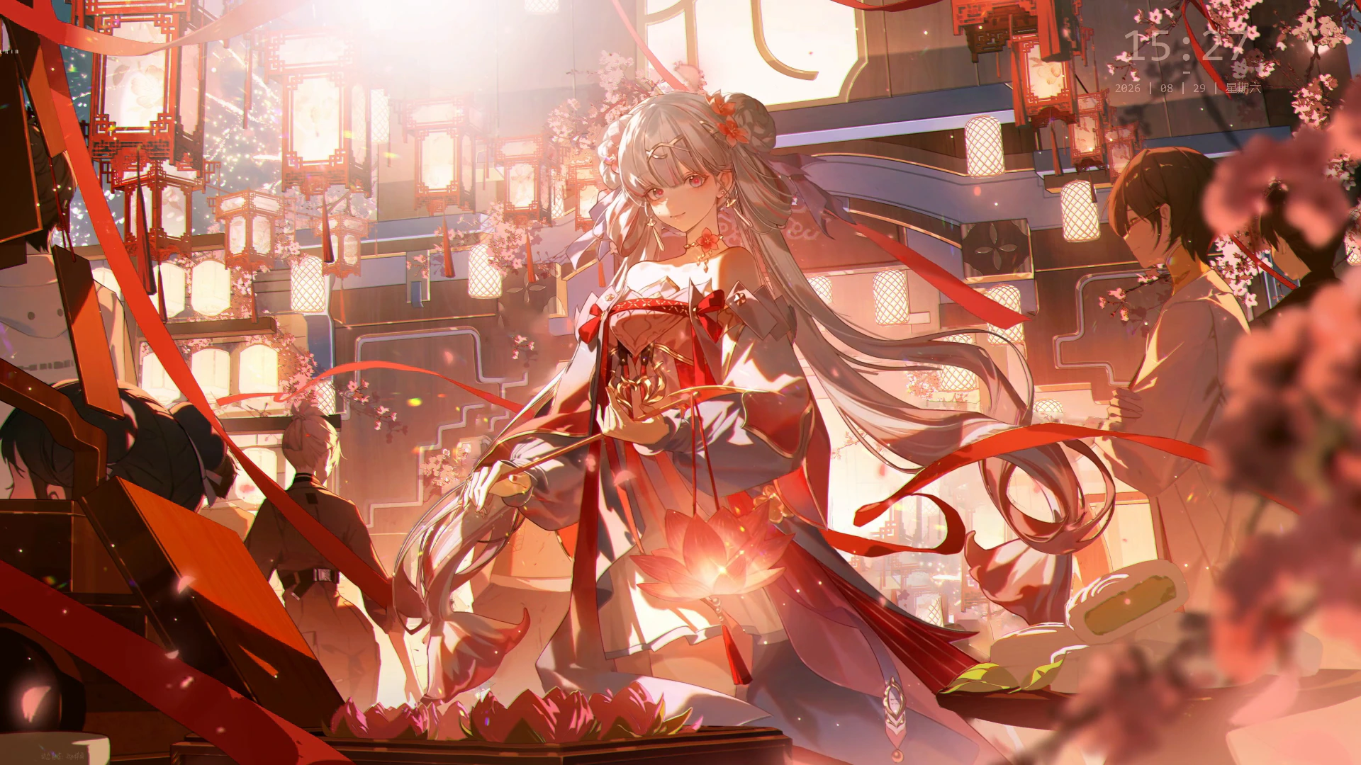 Jinhsi in a Red Lantern City - Wuthering Waves