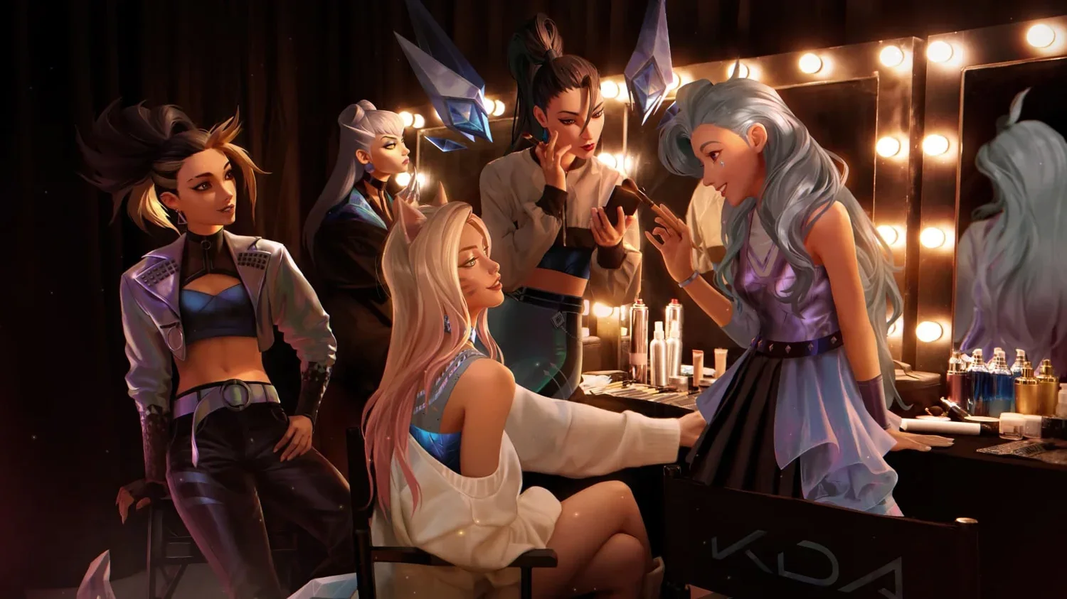 K/DA Backstage Glam wallpaper preview