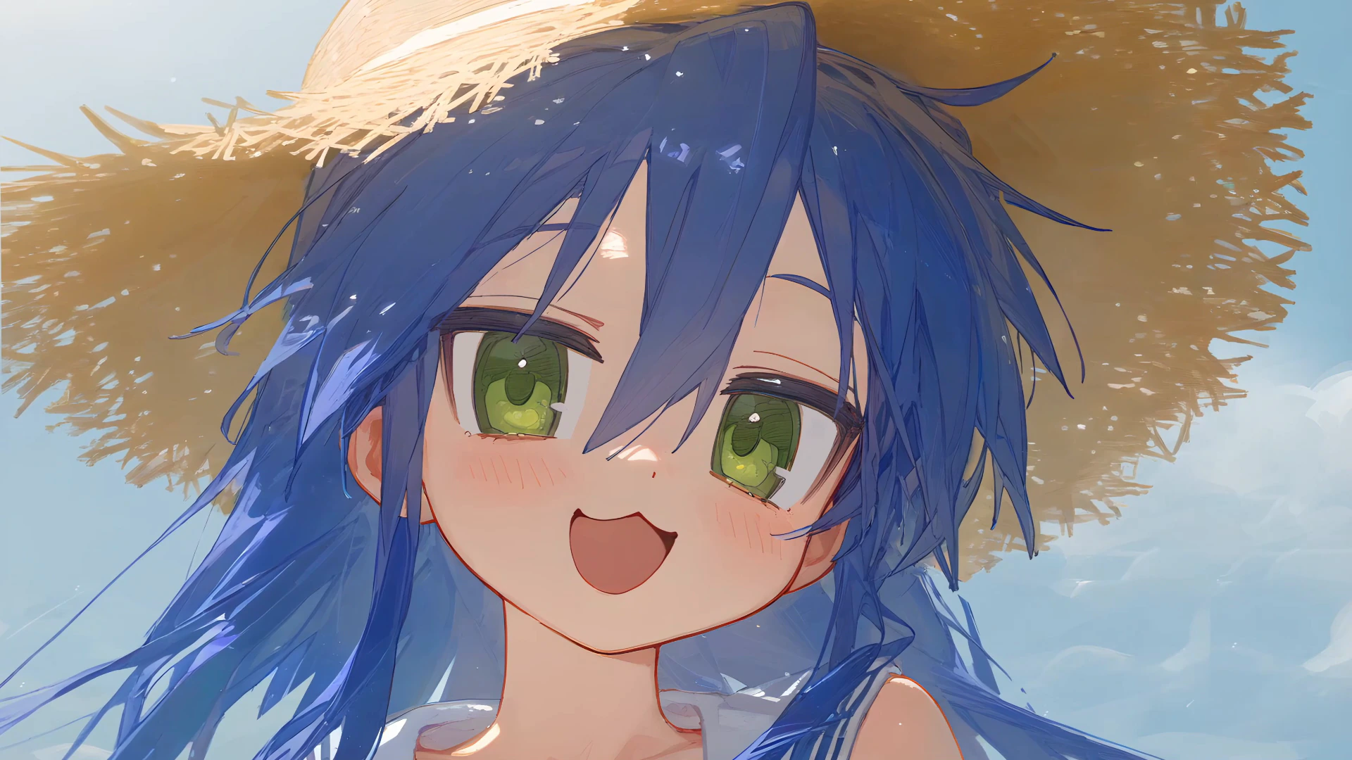 Konata Izumi in Summer - Lucky Star