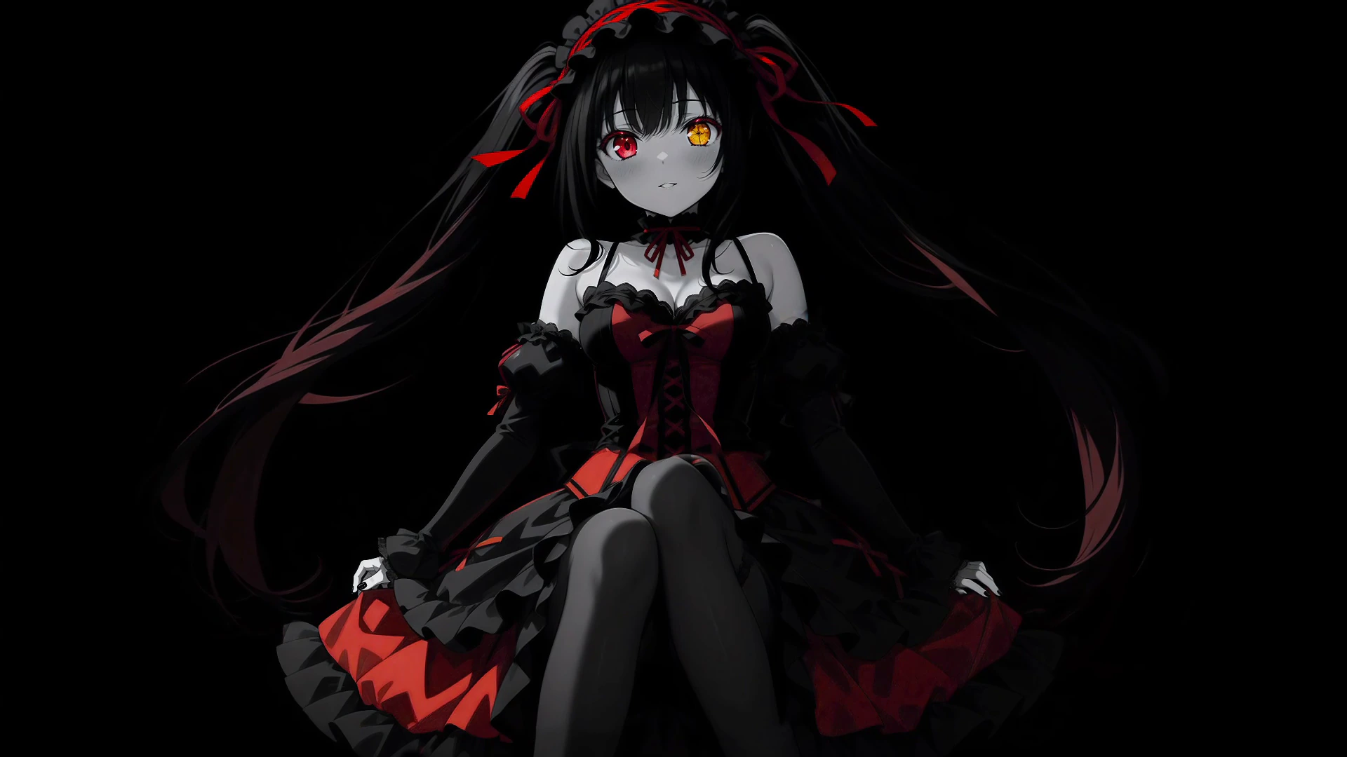 Kurumi Tokisaki 黑暗肖像 - Date A Live