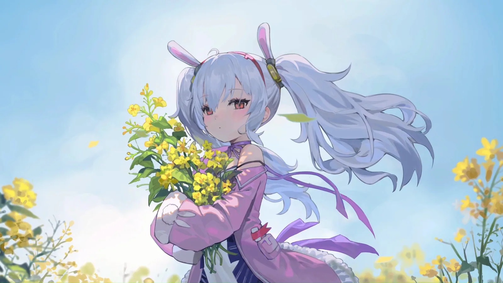 Laffey in a Spring Meadow - Azur Lane