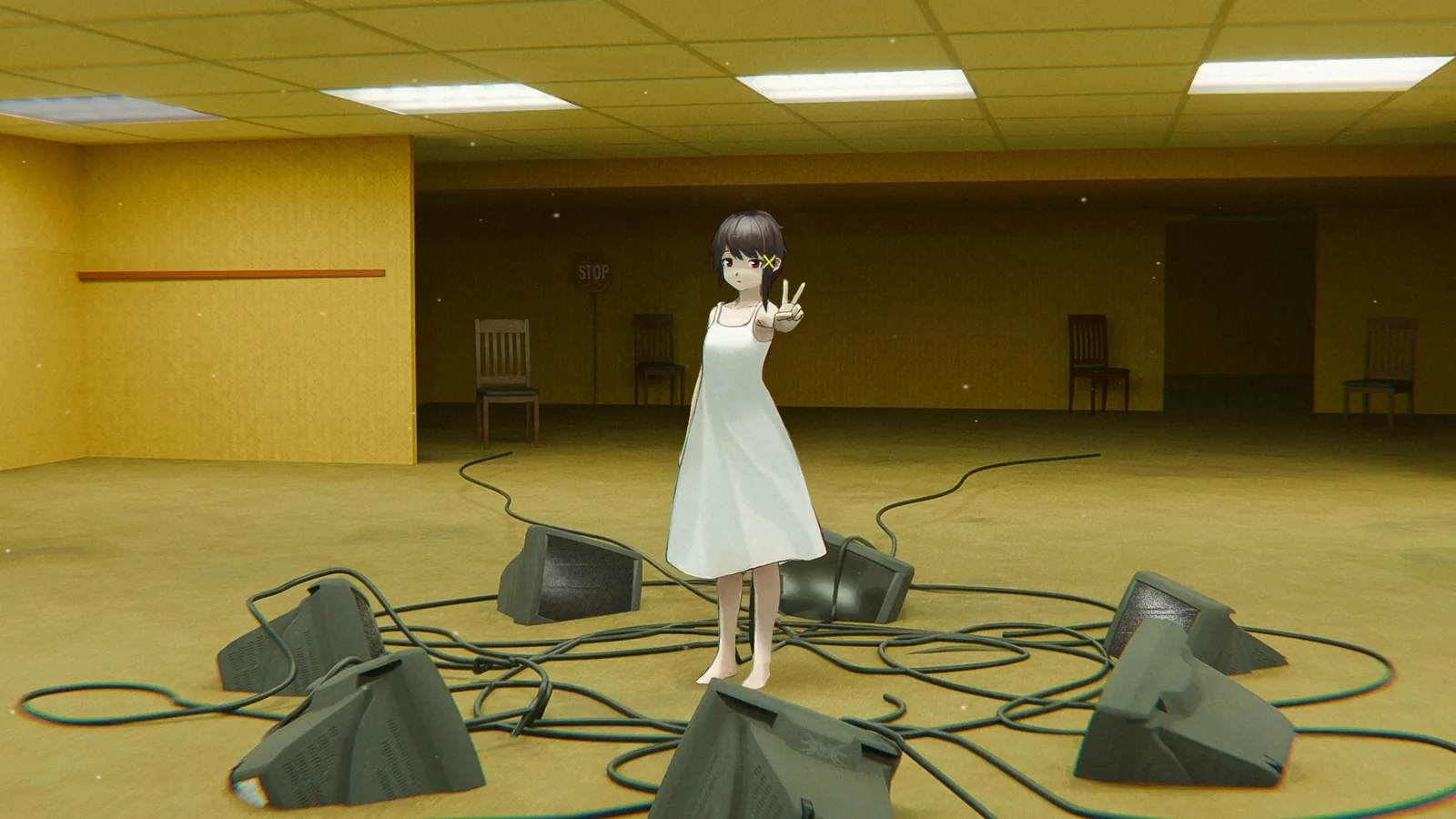 Lain in the Backrooms | Serial Experiments Lain