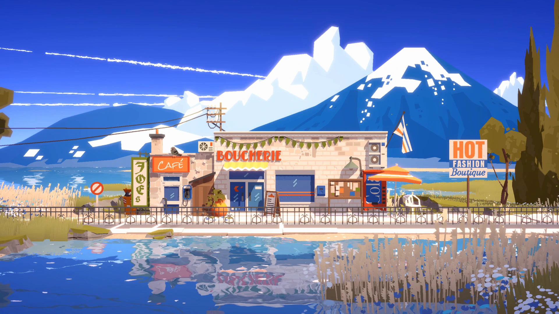 Lazy Summer Pixel Town
