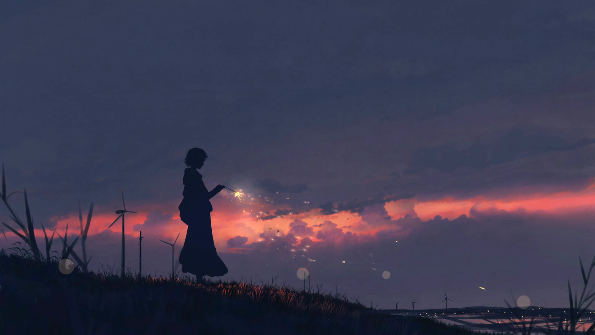 Light Up the Sky at Sunset