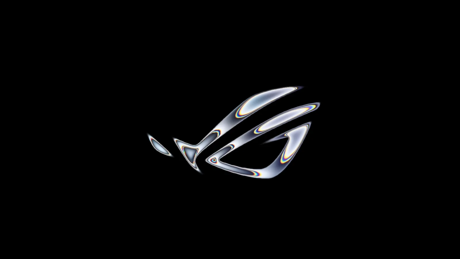 Liquid Metal ROG Logo wallpaper preview