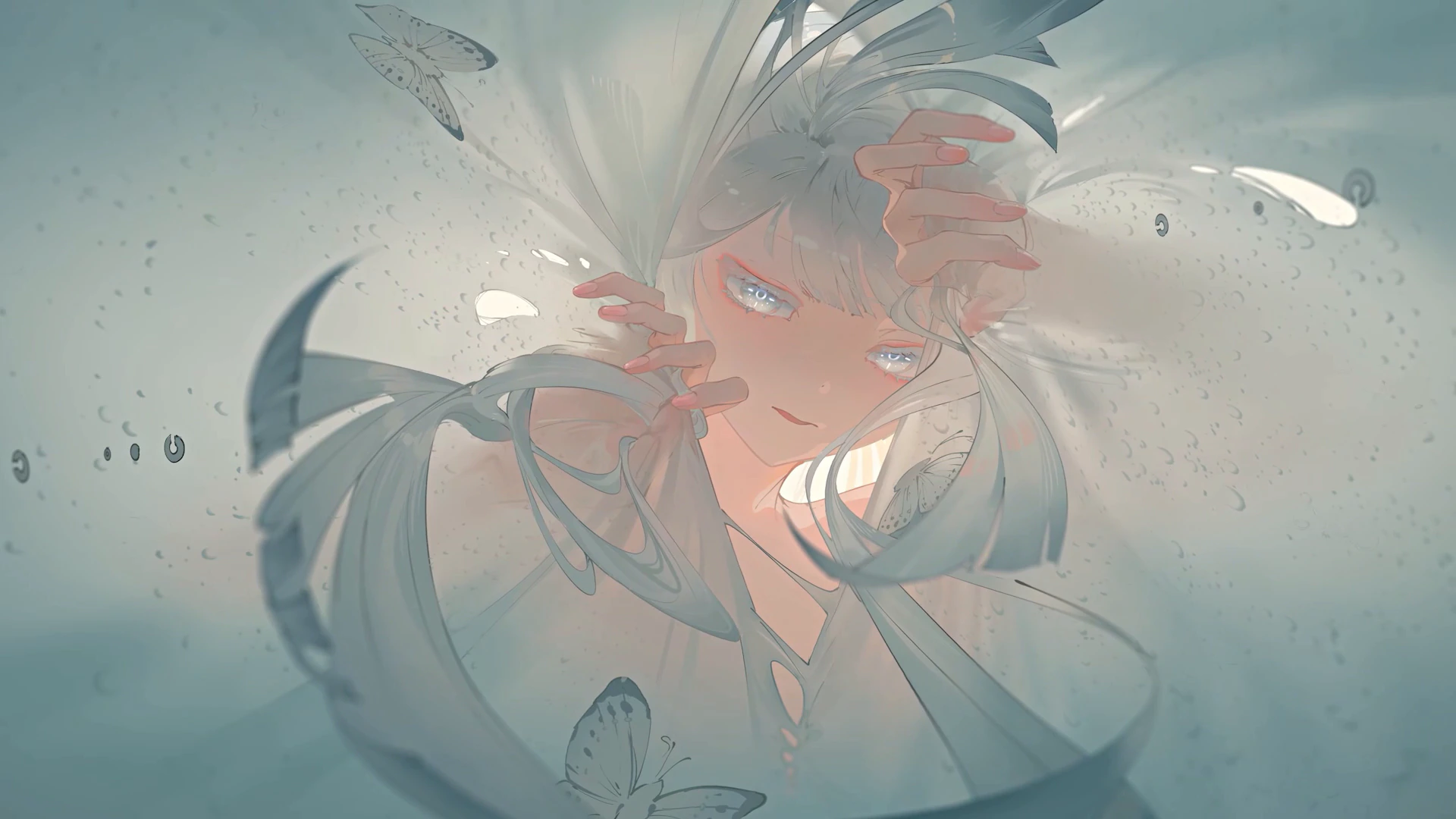Lo-Fi Girl in an Underwater Reverie