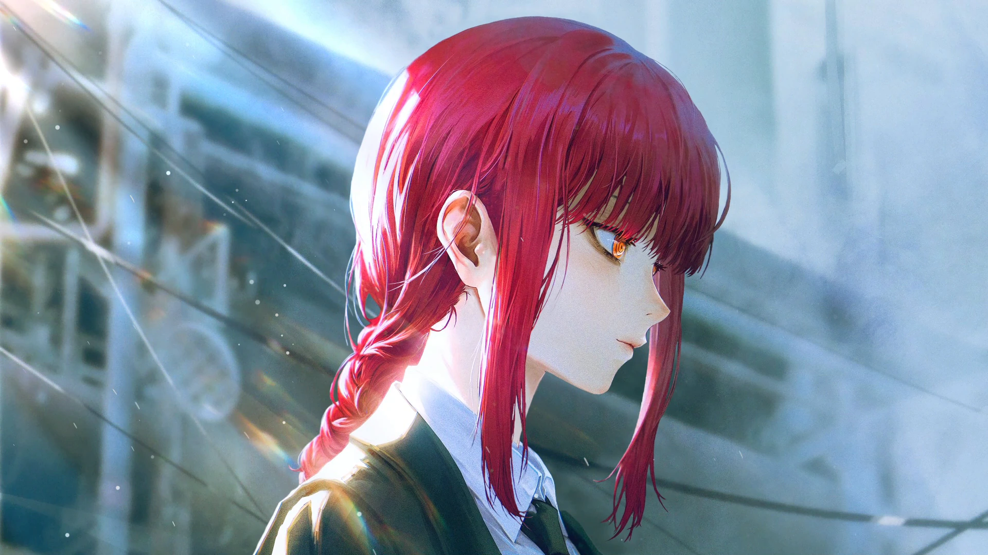 Makima in Morning Light - Chainsaw Man