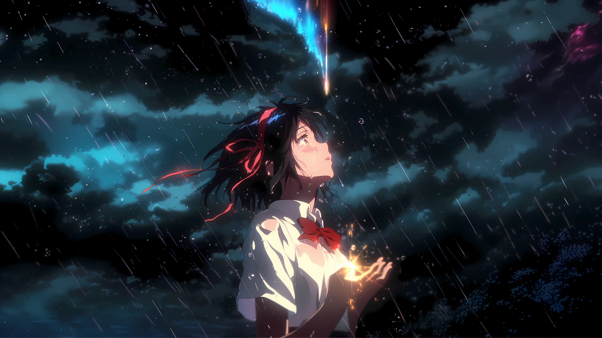 Mitsuha Miyamizu تحت المذنبات - Your Name