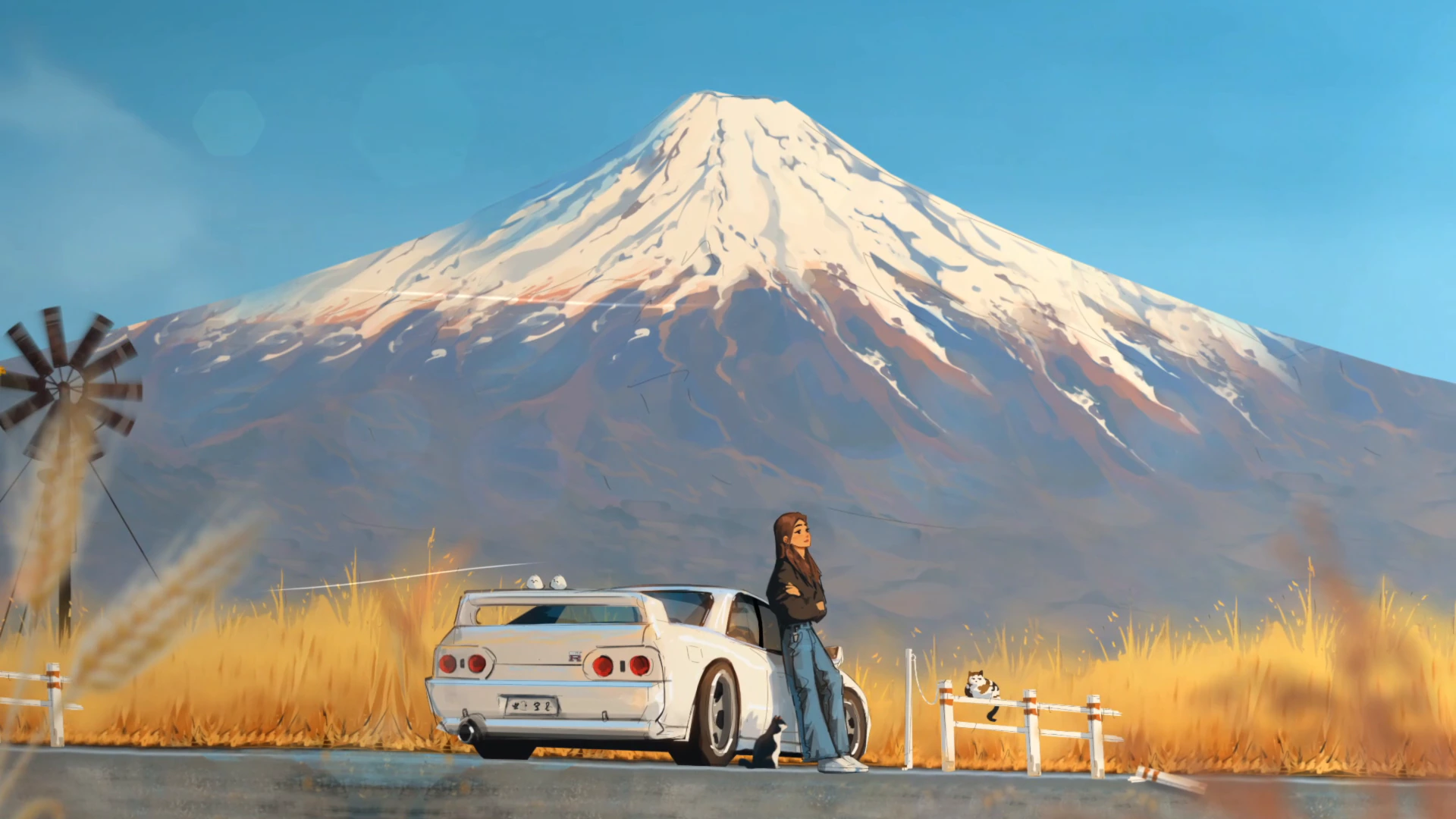 Mono No Aware beneath Mount Fuji